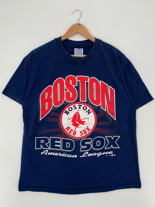 1994 BOSTON RED SOX Size L Vintage MLB T-Shirt / A2022