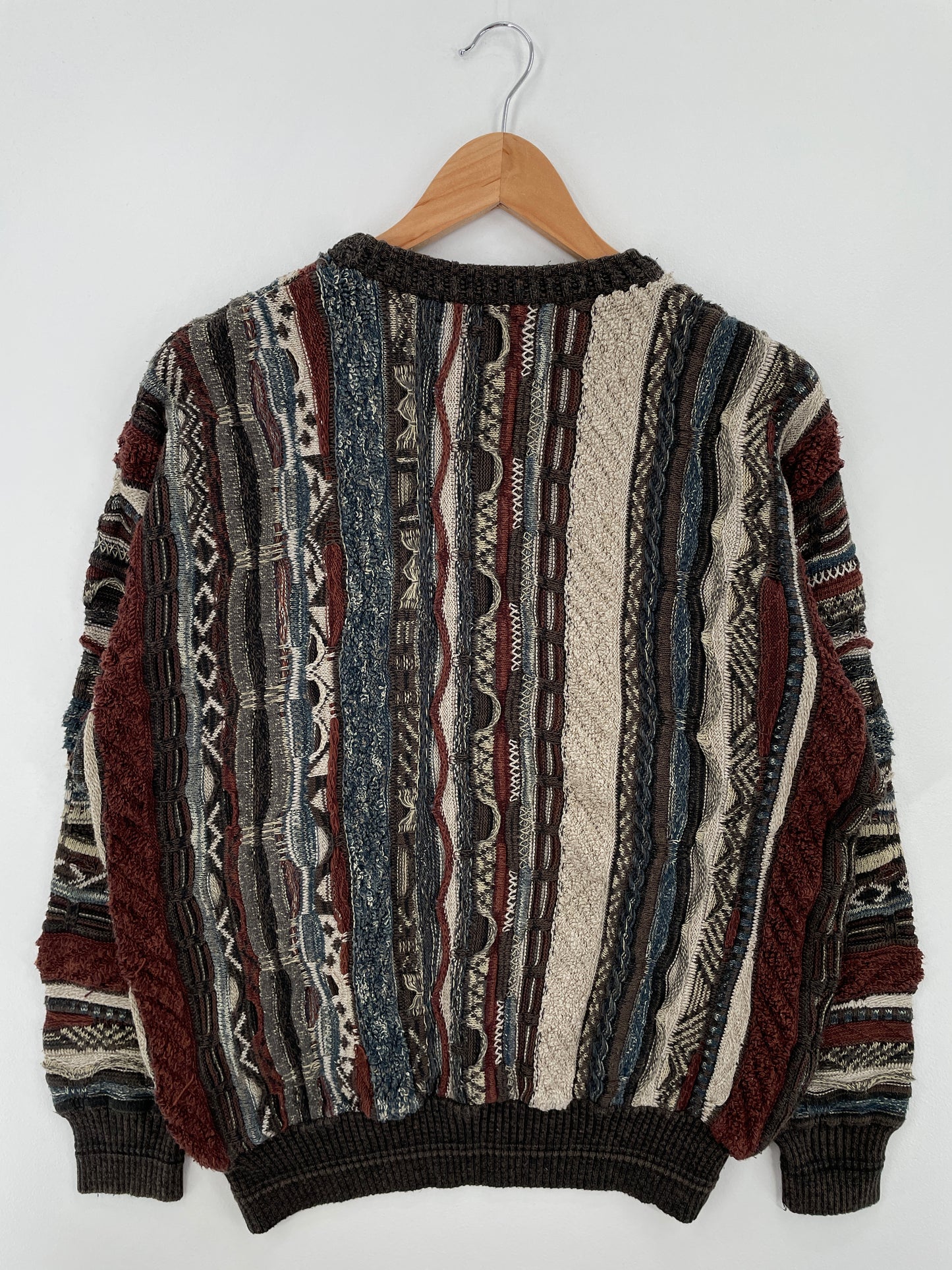 Vintage 3D COOGI- Style Size Approx.L Knit Sweater / A8460