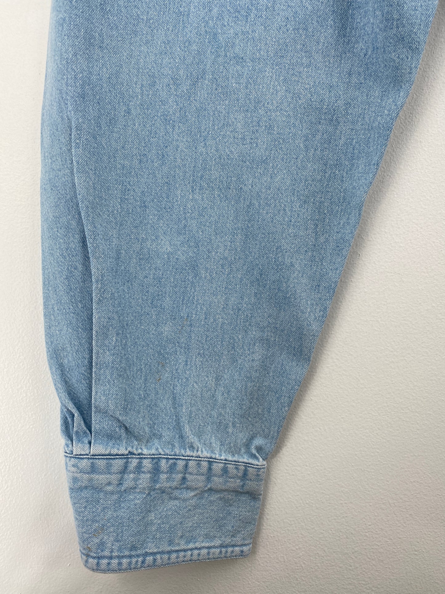 Vintage HARLEY DAVIDSON Size XXL Denim Button-Down Shirt / A6361