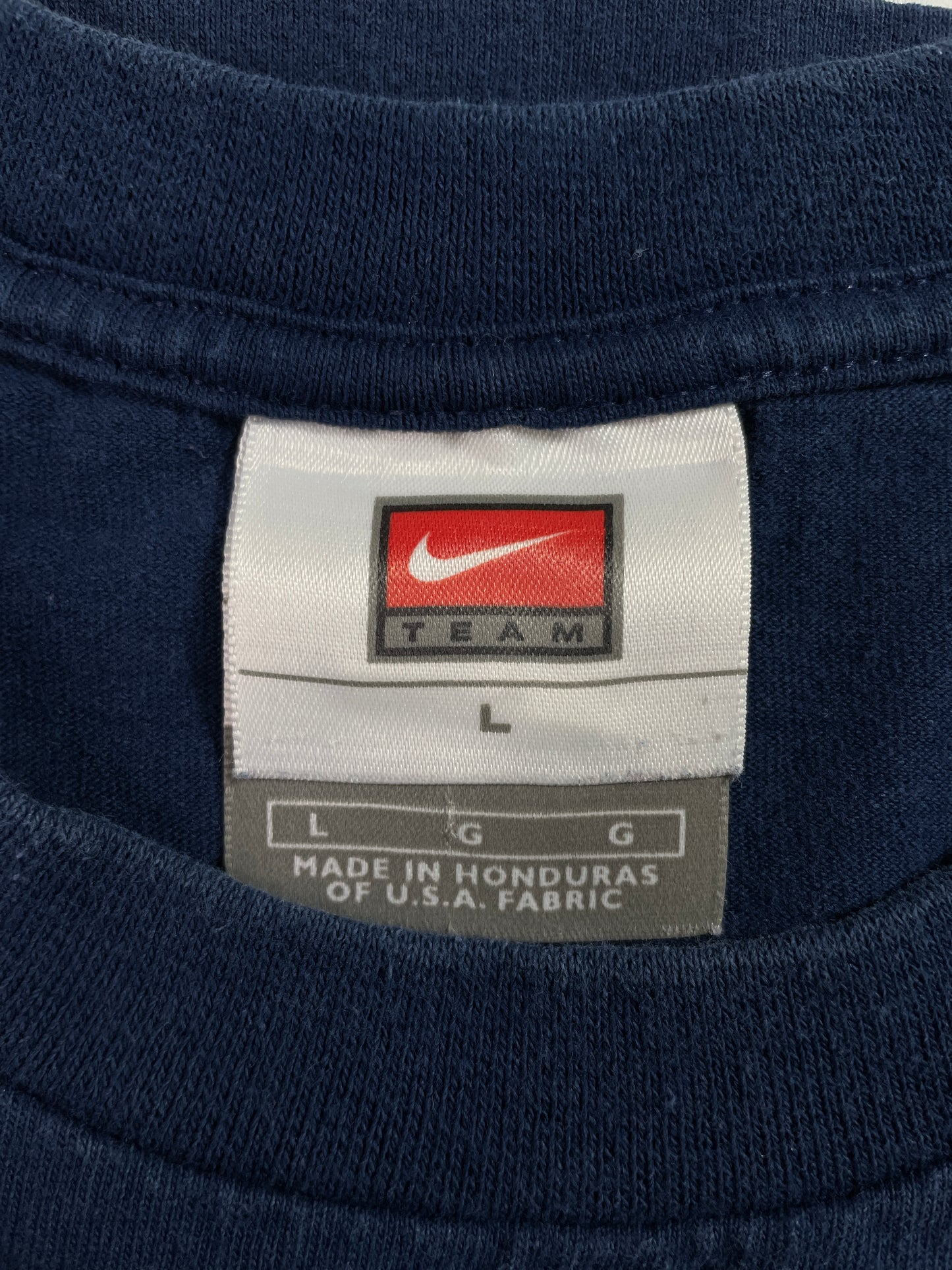 00' NIKE x BOSTON RED SOX Size L Vintage MLB T-Shirt / E5686T