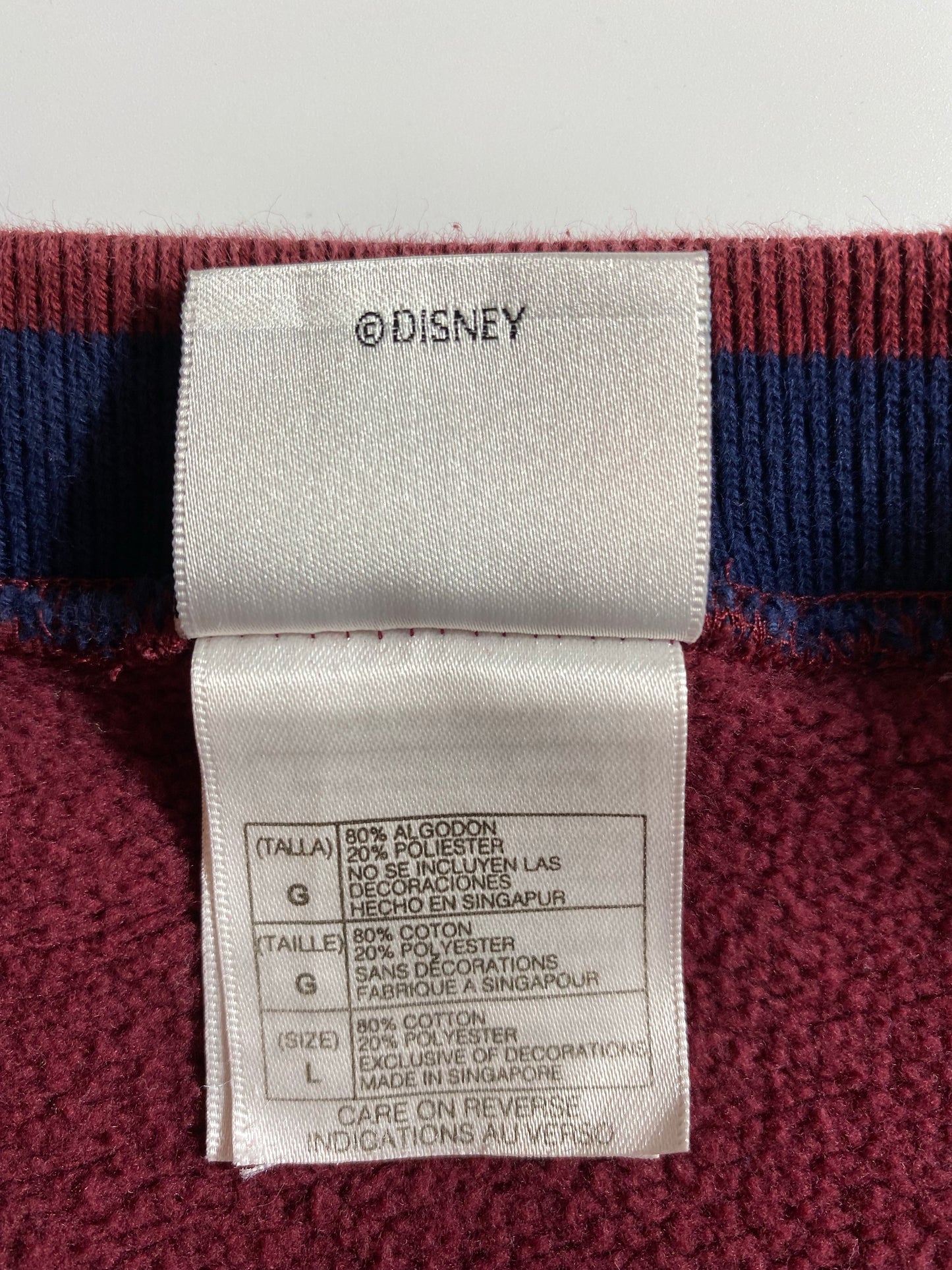 00’ DISNEY GOOFY Size L Vintage Sweat-shirt / K4576