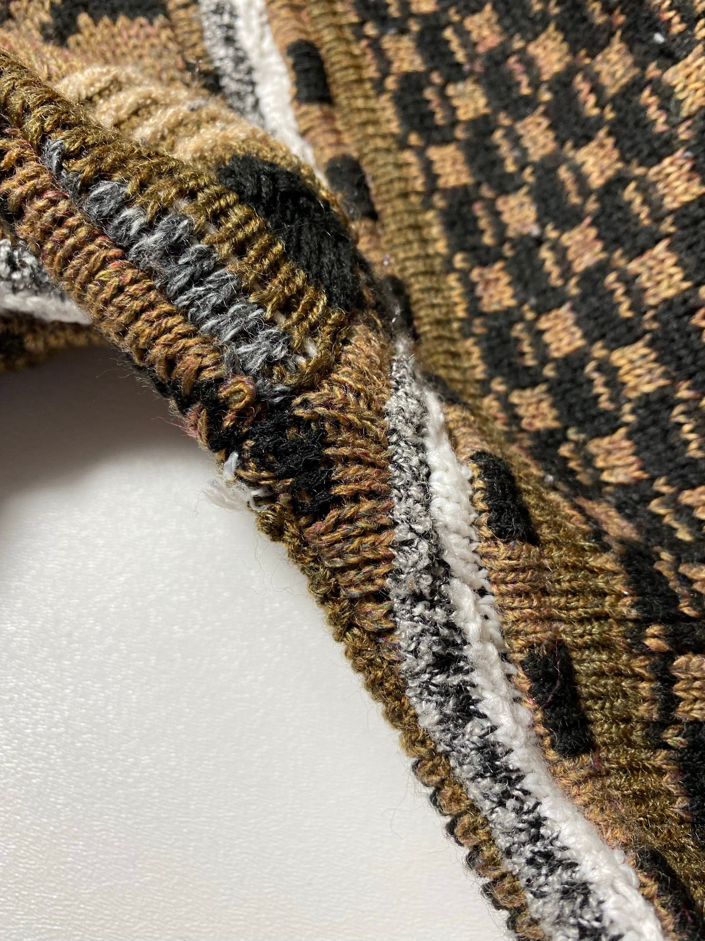 Vintage 3D COOGI- Style Size No Tag (Approx.L) Knit Sweater / A9877