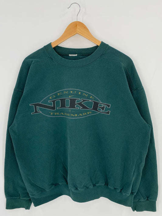 90’s NIKE Size No Tag (Approx.L) Sweat-shirt / K5521