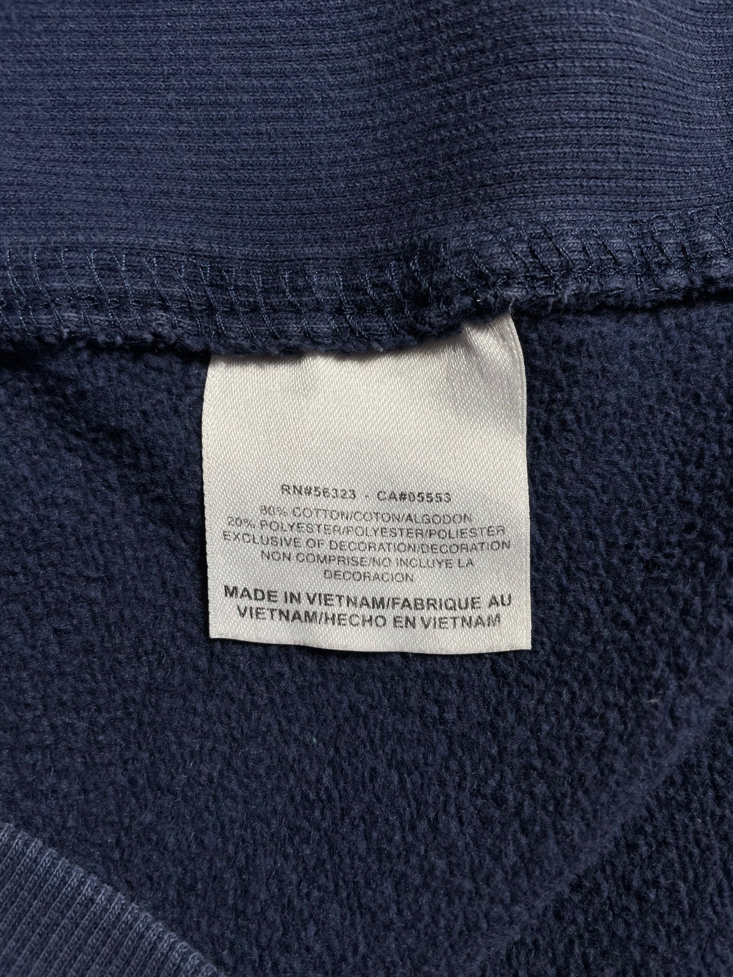 00' NIKE Size XXL Vintage Half Zip-up Sweat-Shirts / A1274