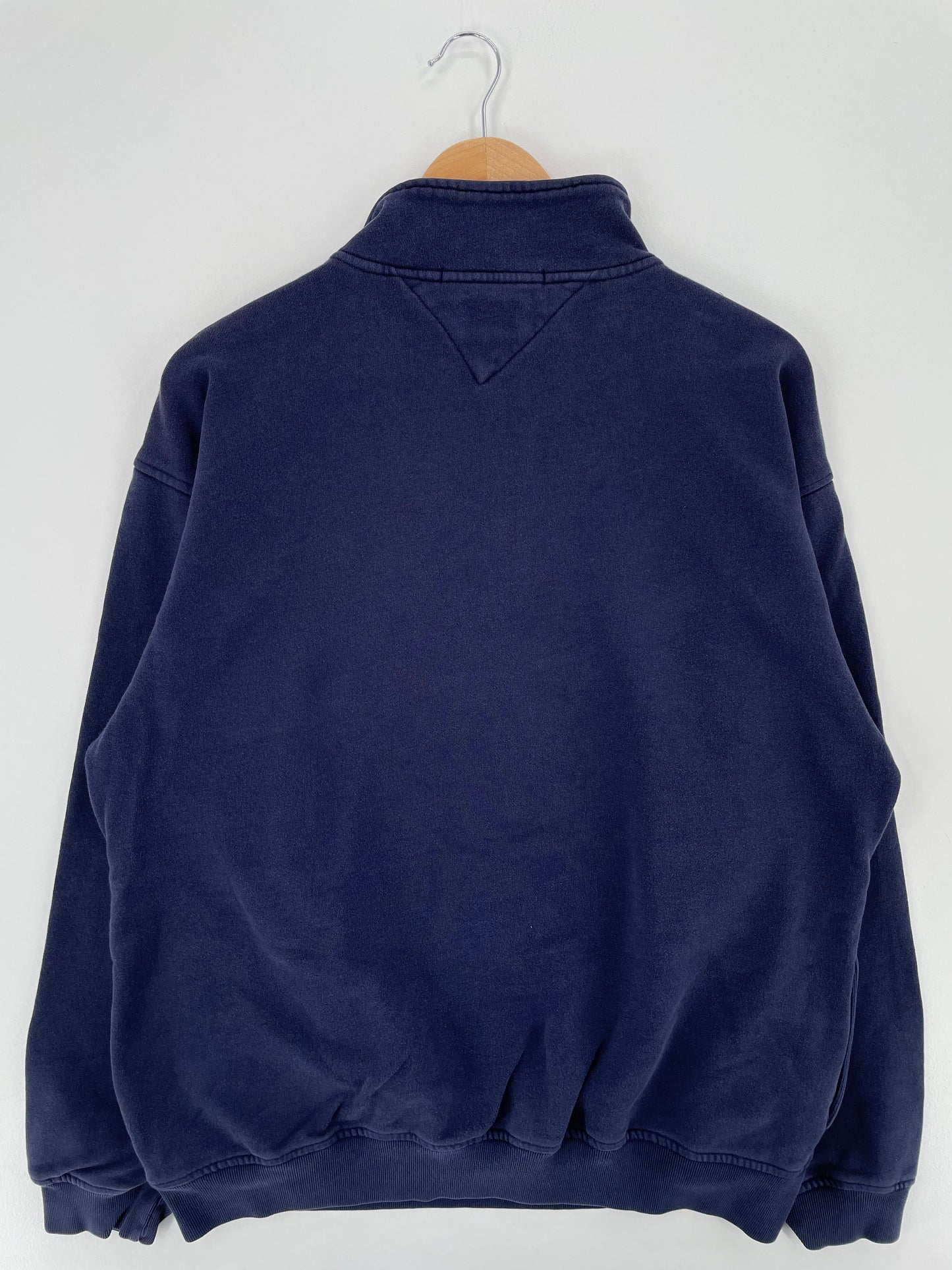 90’s TOMMY HILFIGER Size L Half Zip-up Sweat-shirt / A2034