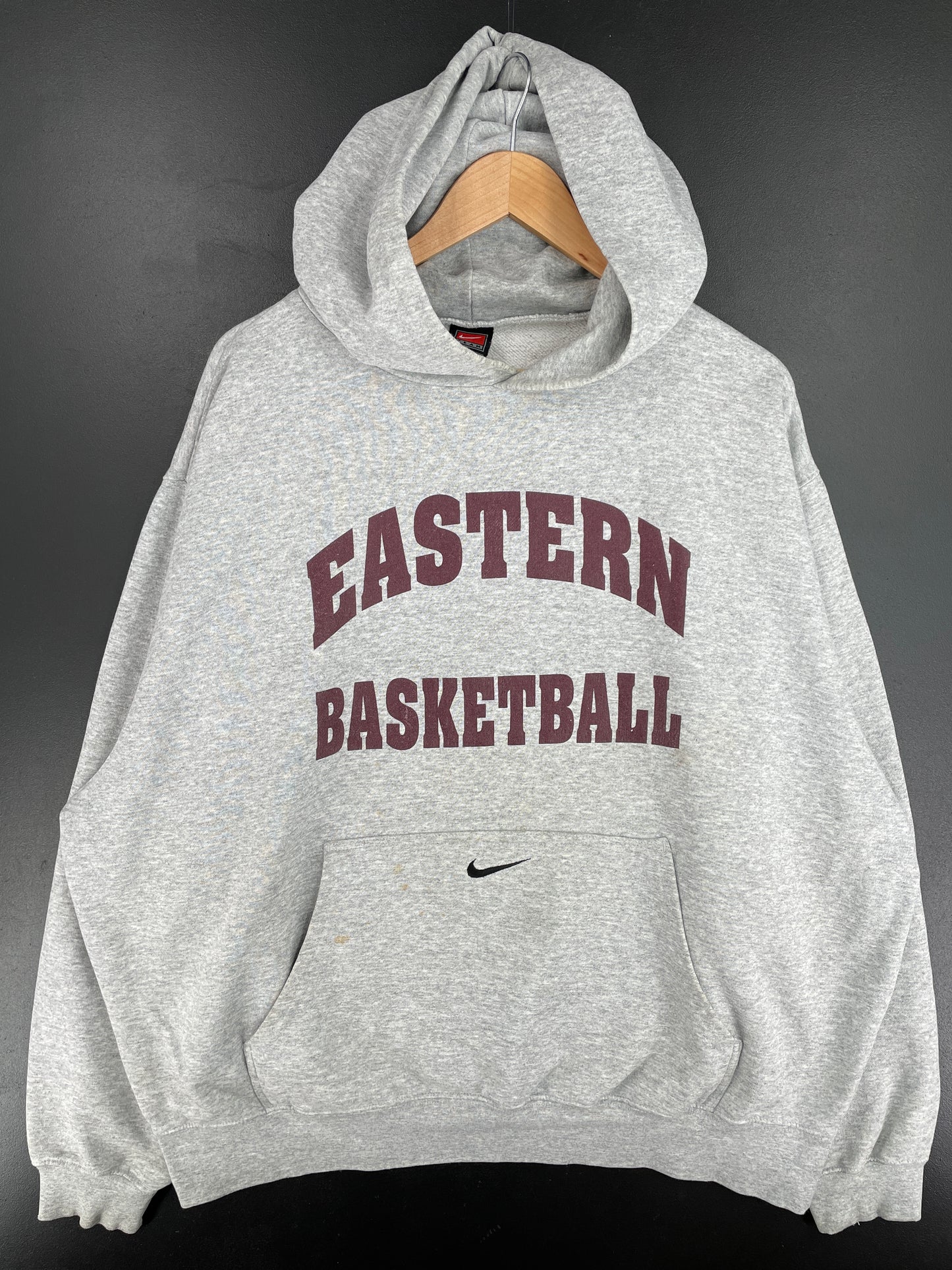 00' NIKE x EASTERN BASKETBALL Size XXL Vintage College Hoodie Sweat-shirt / E3533S