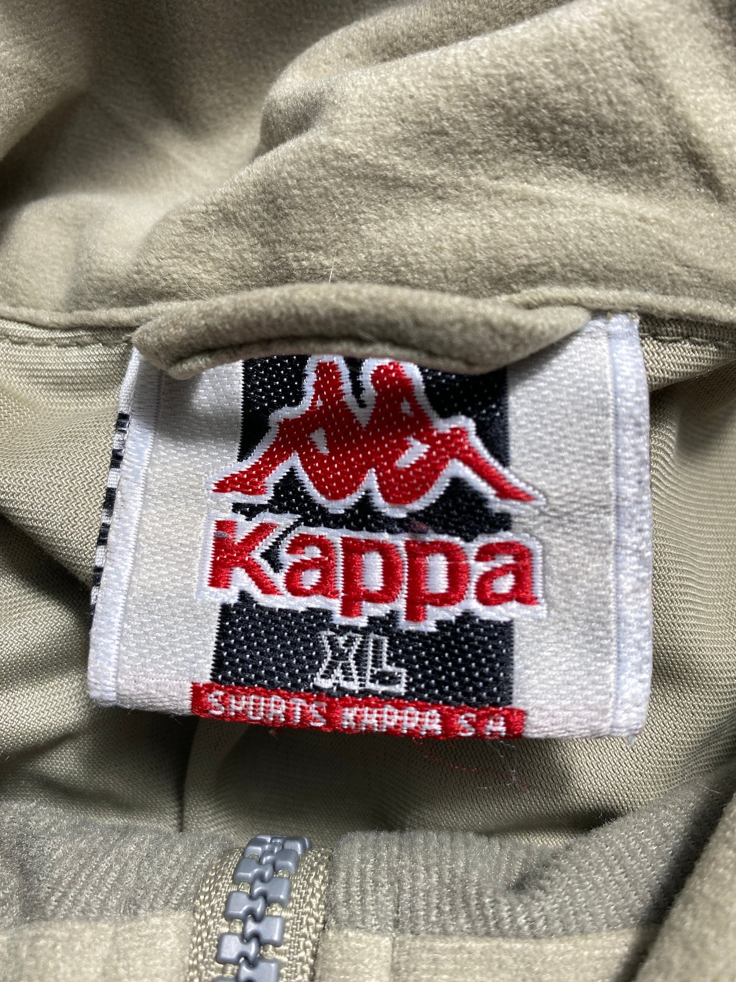 .90’s KAPPA Size XL Vintage Zip-up Jacket / E4354S