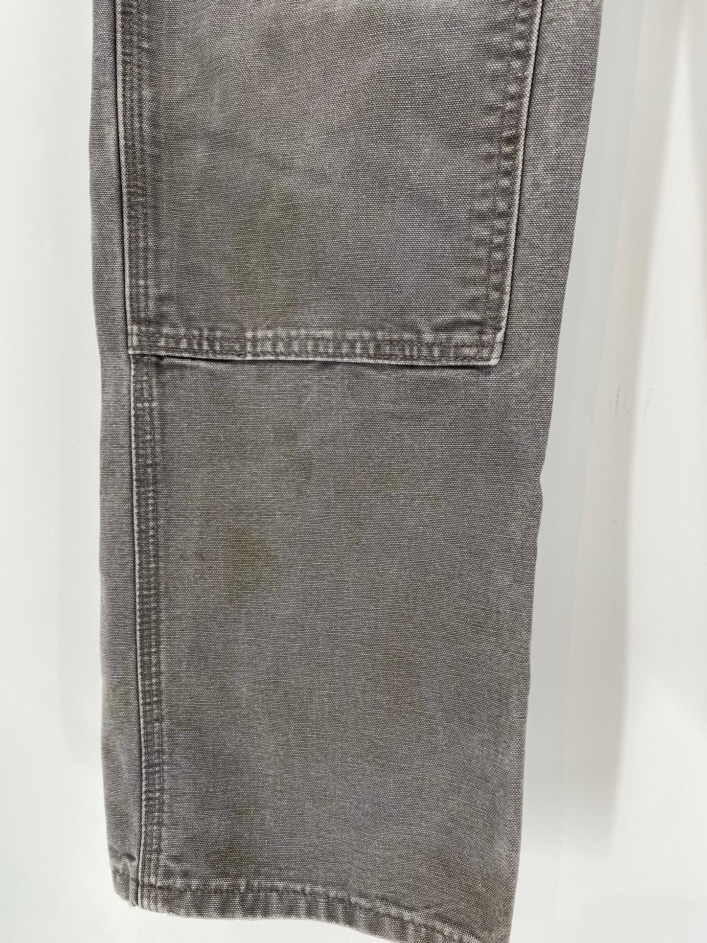 Vintage CARHARTT Size 34x32 Double Knee Duck Pants / K6522