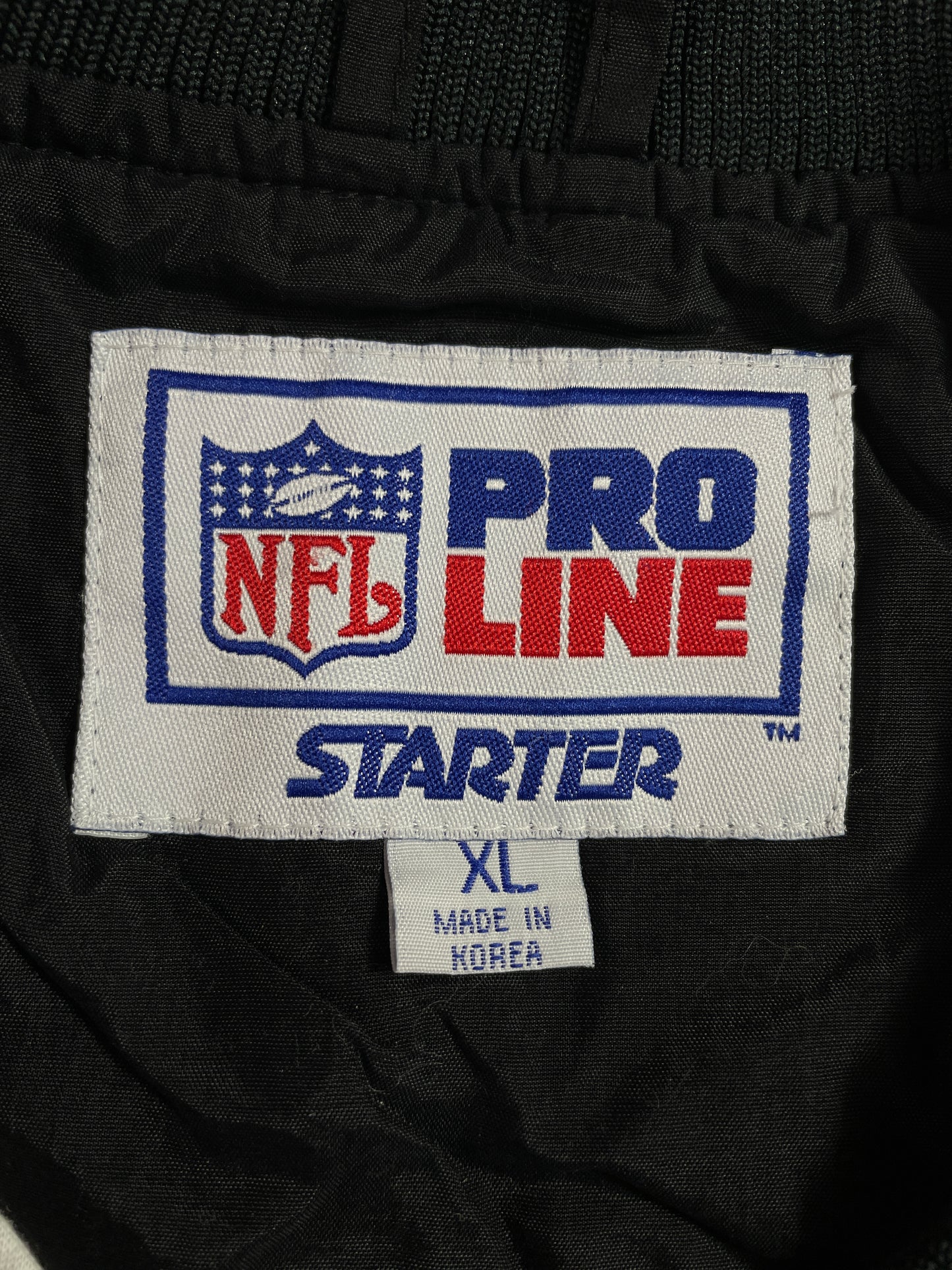 90’s STARTER x PITTSBURGH STEELERS Size XL Vintage NFL Nylon Jacket / E3219N
