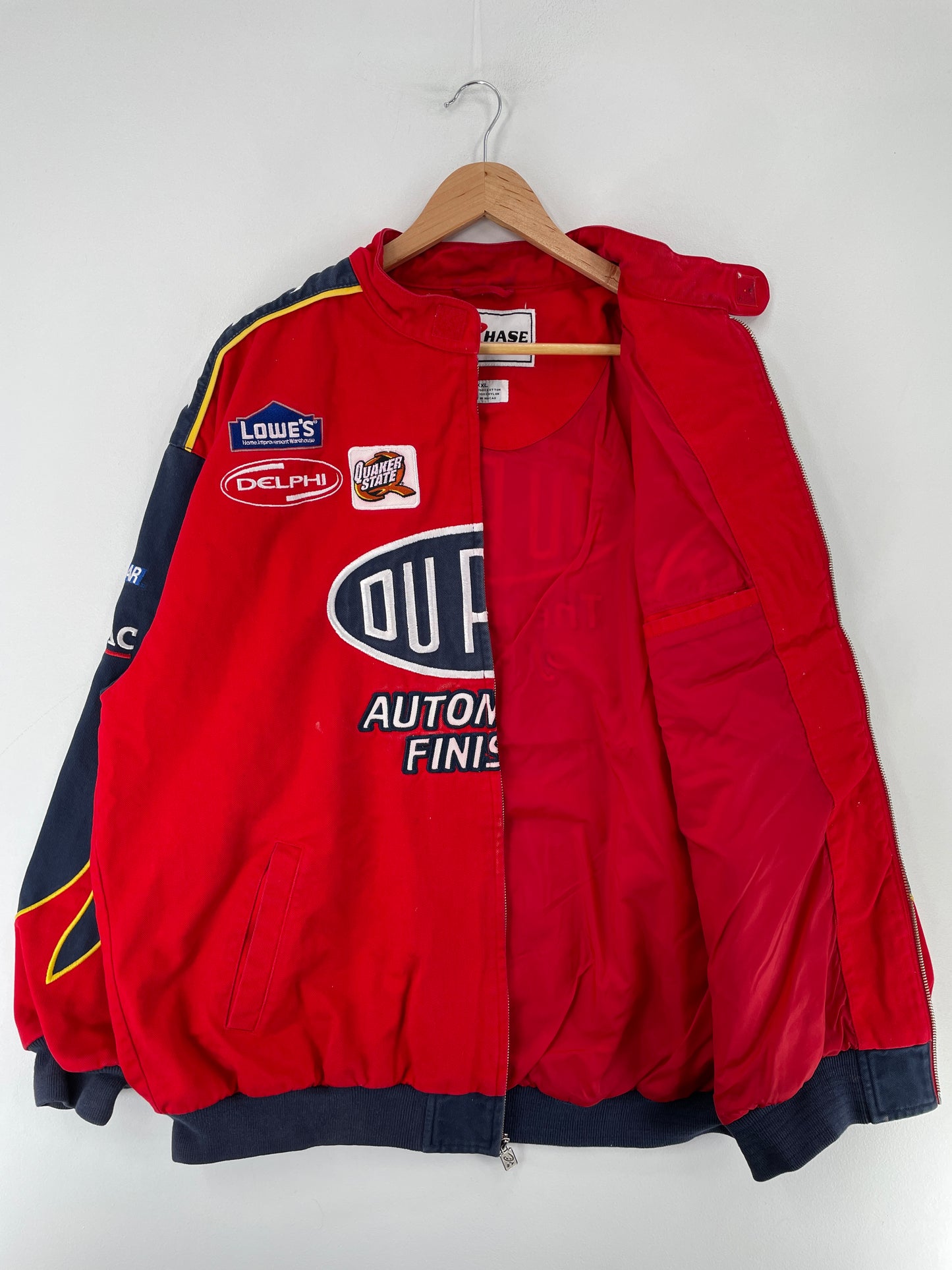 .Vintage NASCAR x DU PONT Size XXL Racing Jacket / E6054J