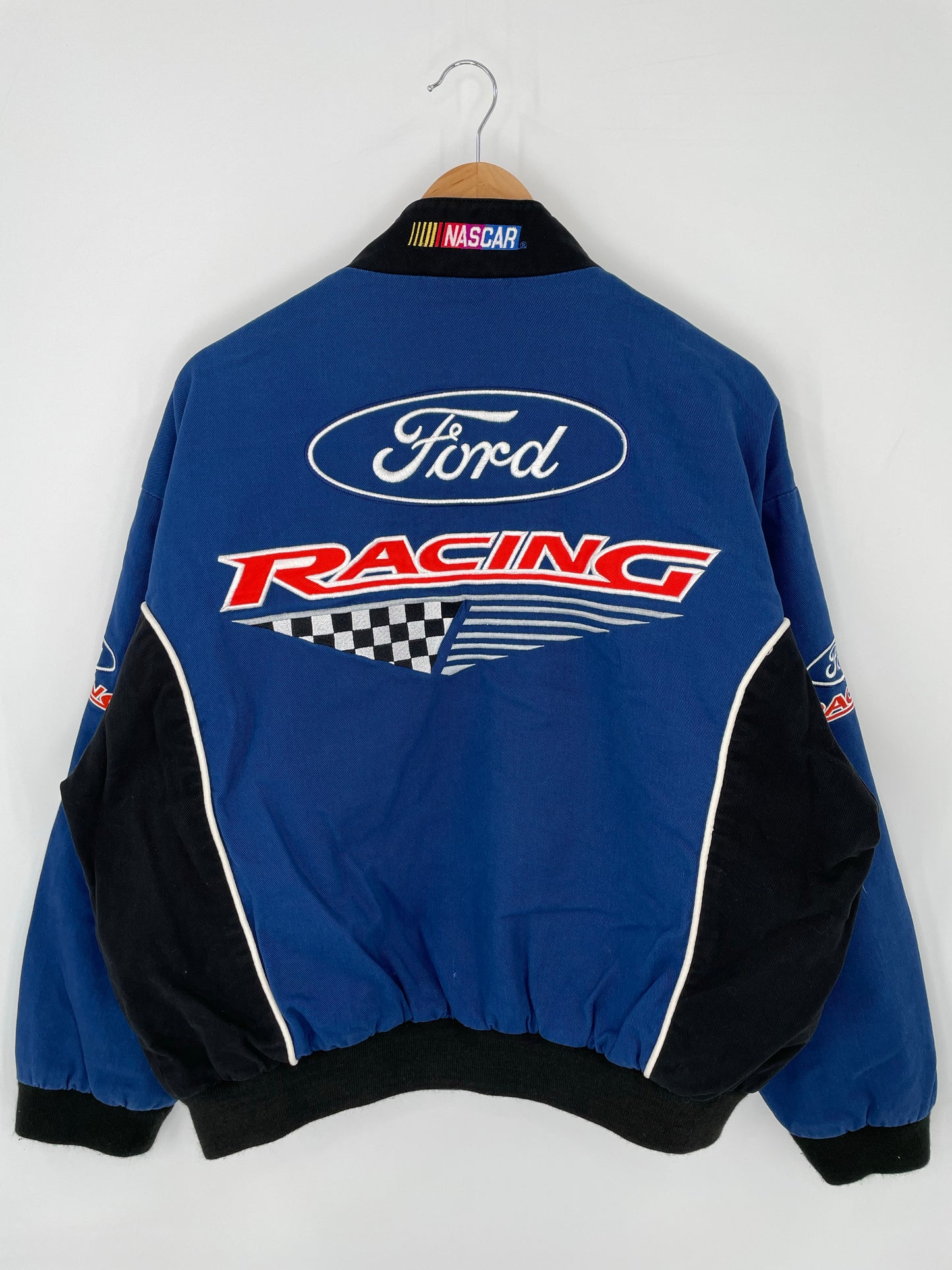 Vintage NASCAR FORD Size L Racing Jacket / K9188