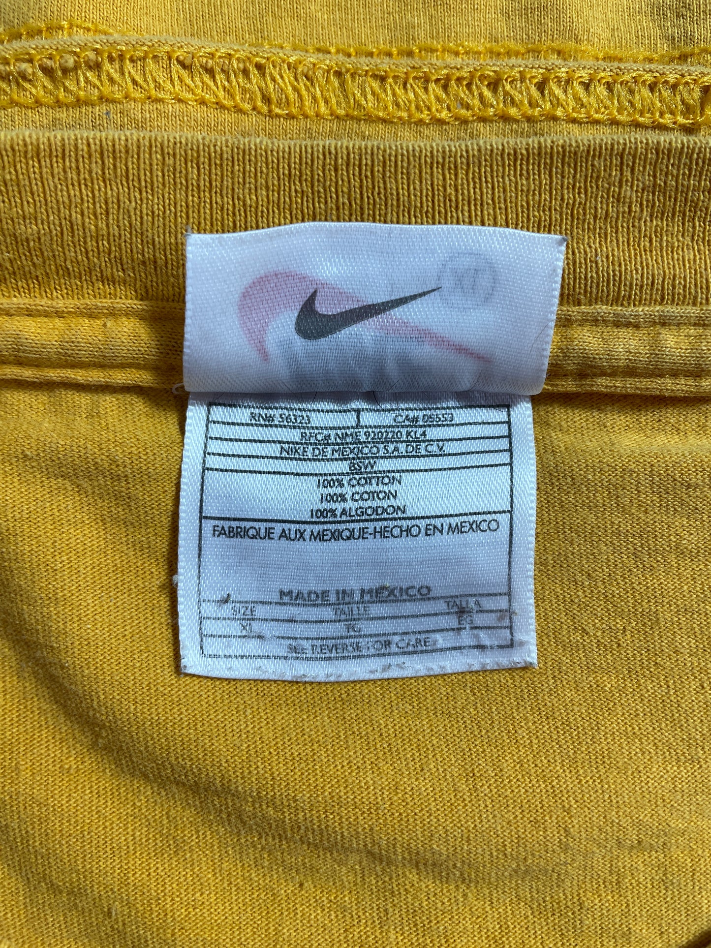 .90's NIKE Size XL Vintage T-Shirt / E4915T