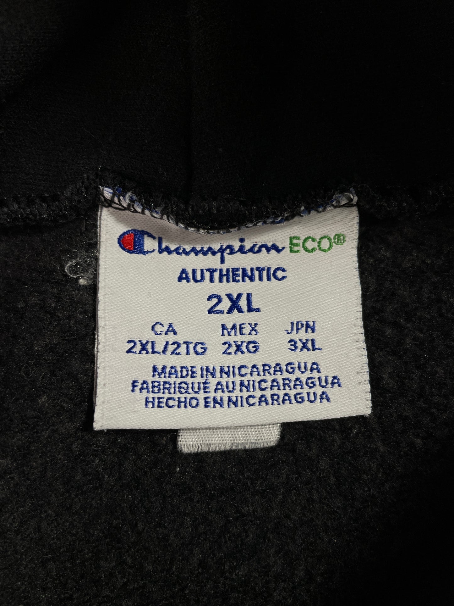 Vintage CHAMPION x MONTCLAIR STATE UNIVERSITY Size XXL Vintage College Hoodie Sweat-Shirt / E3656S