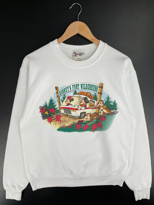00’ DISNEY MICKEY Size M Vintage Sweat-Shirt / E2679S