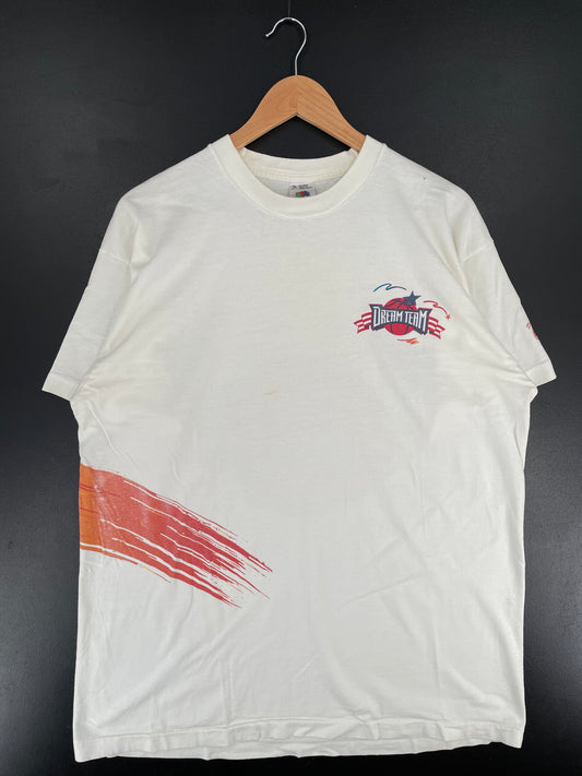 90’s USA NBA DREAM TEAM BASKETBALL Made in USA Size XL Vintage T-shirt / E6349T