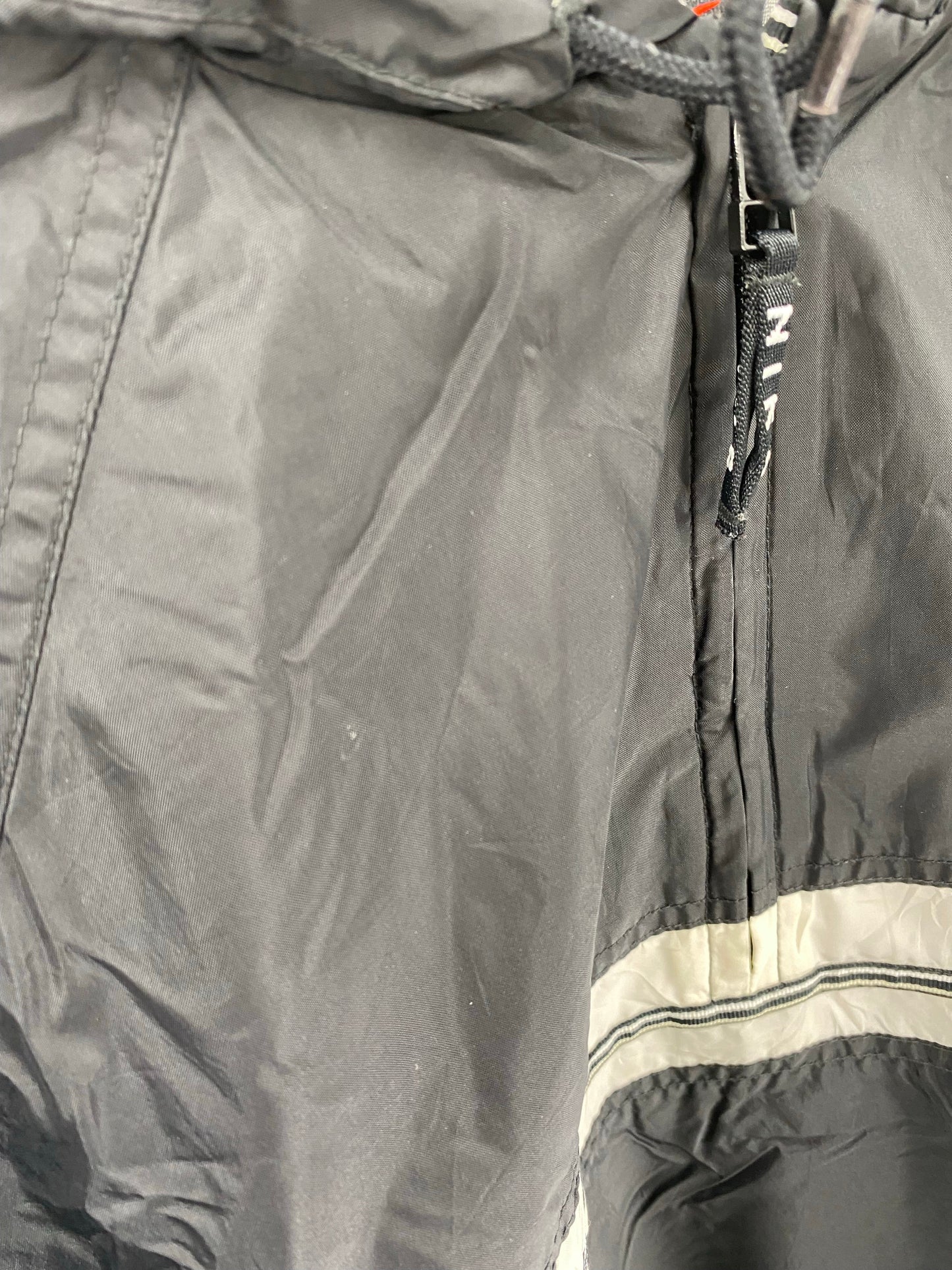 00’ NIKE Size XL Vintage Hoodie Half Zip Nylon-Jacket / A5567