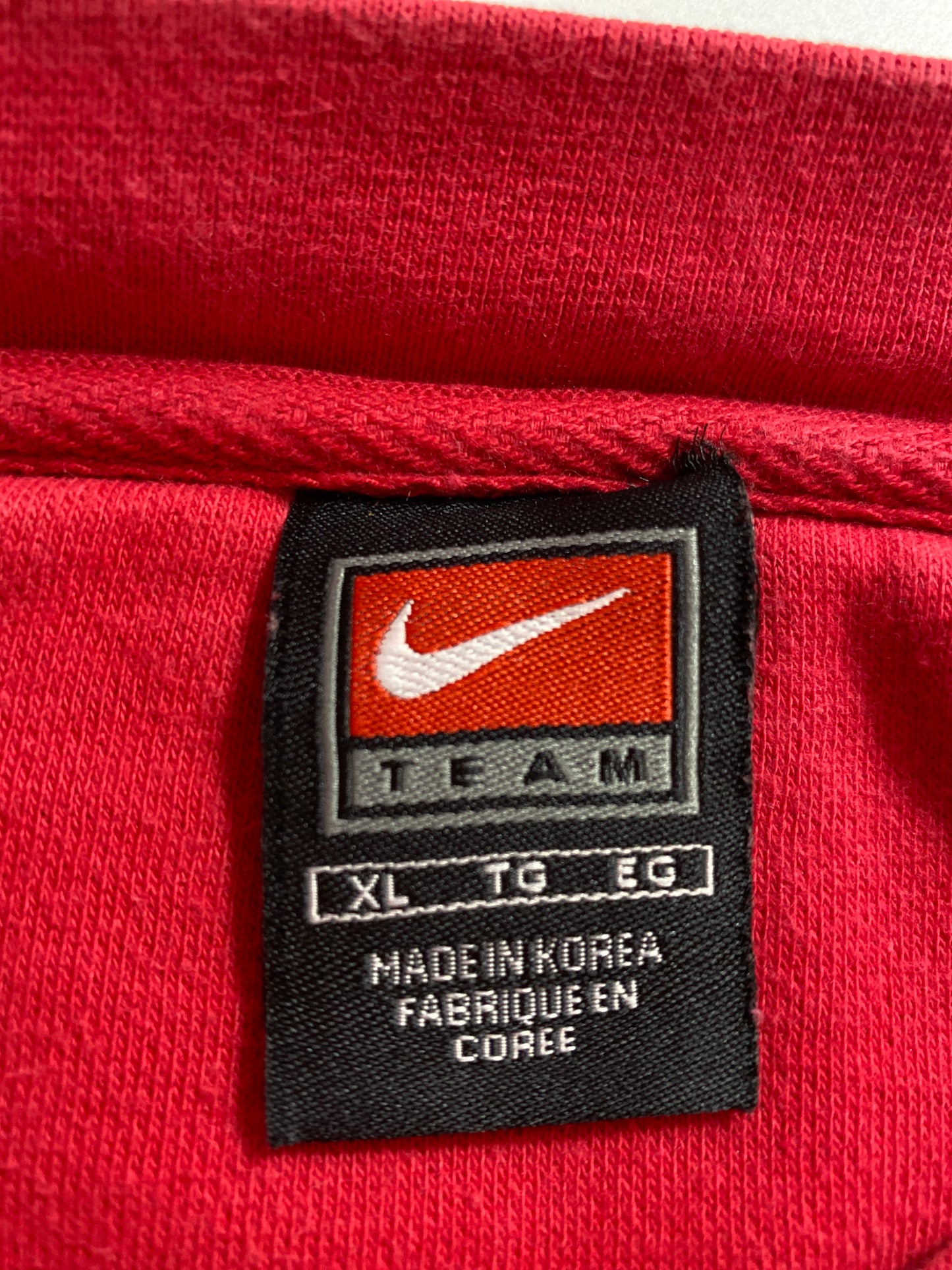 00’ NIKE NEBRASKA HUSKERS Size XL Vintage Sweat-shirt / 9719