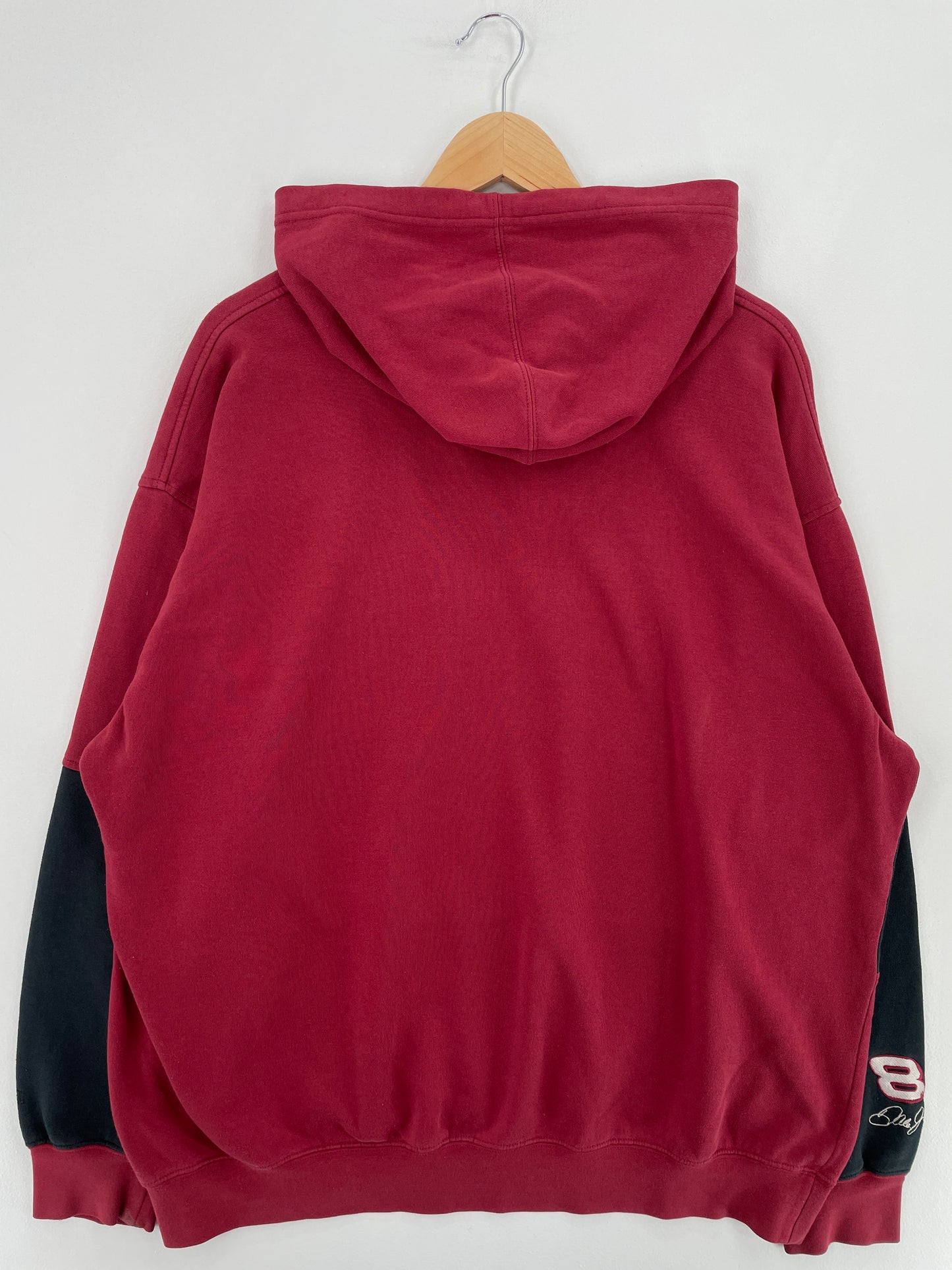 Vintage BUDWEISER Size No tag (Approx.XL) Racing Hoodie Sweat- Shirt / E2039S