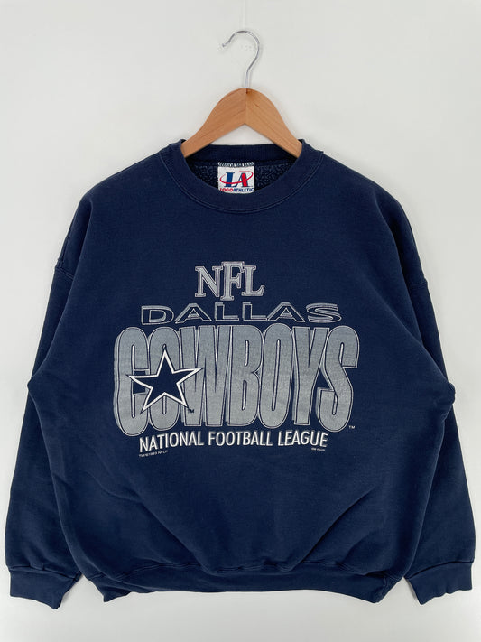 1993 DALLAS COWBOYS Made in USA Size L Vintage NFL Sweat-Shirt / A3565