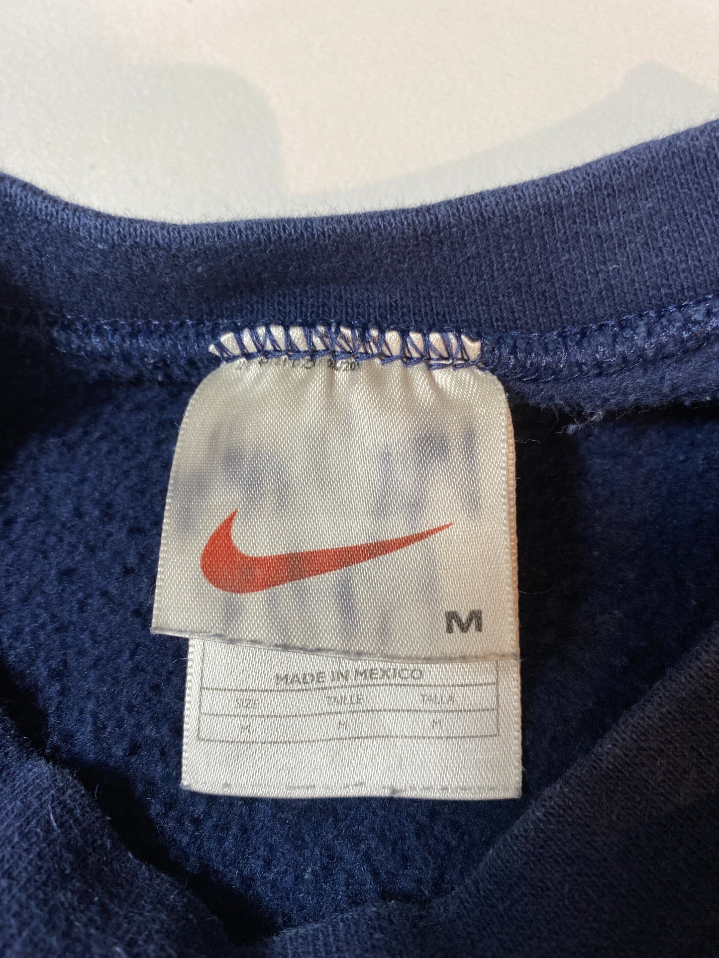 00’ NIKE MINI SWOOSH Size M Vintage Sweatshirt / 9875