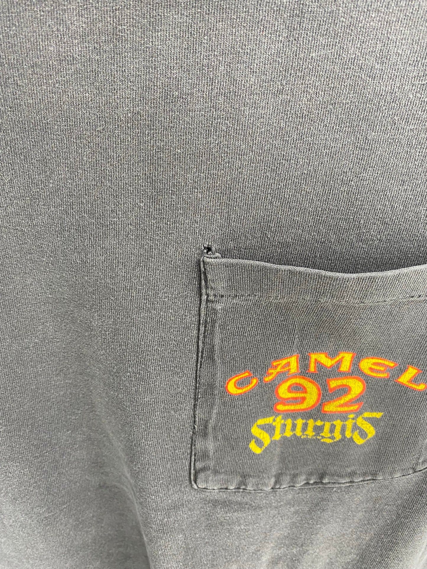 1992 CAMEL Made in USA Size XL Vintage T-Shirt / K6619