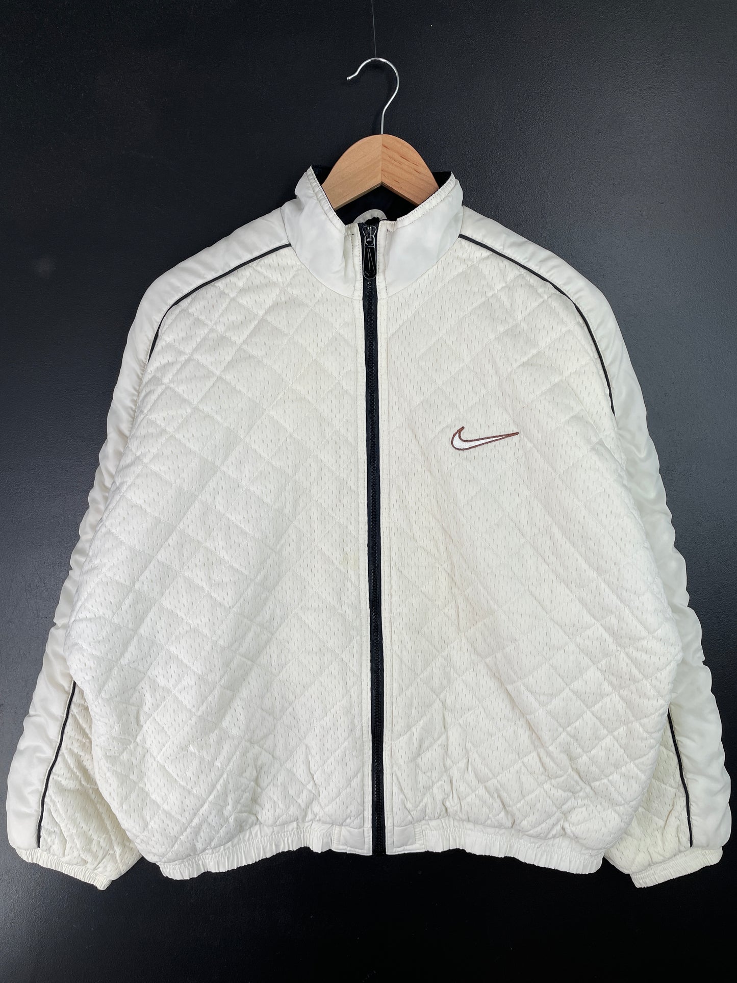 .90's NIKE Size Ladeis.L Padded Nylon Jacket / A9325