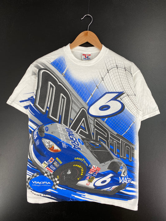 00' MARK MARTIN Size M Racing T-Shirt / A3760