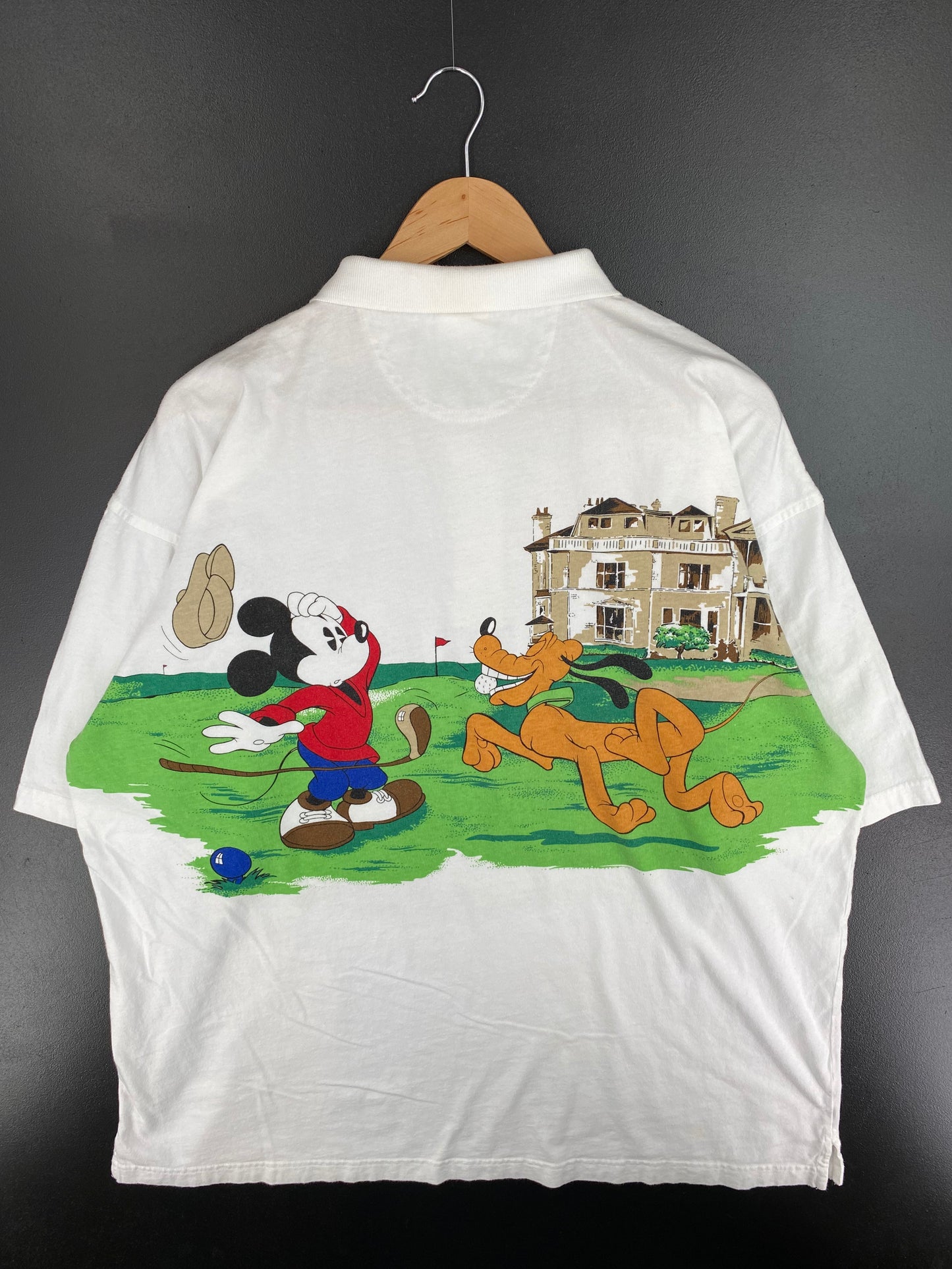 00' DISNEY MICKEY Size XL Vintage T-Shirts / A585