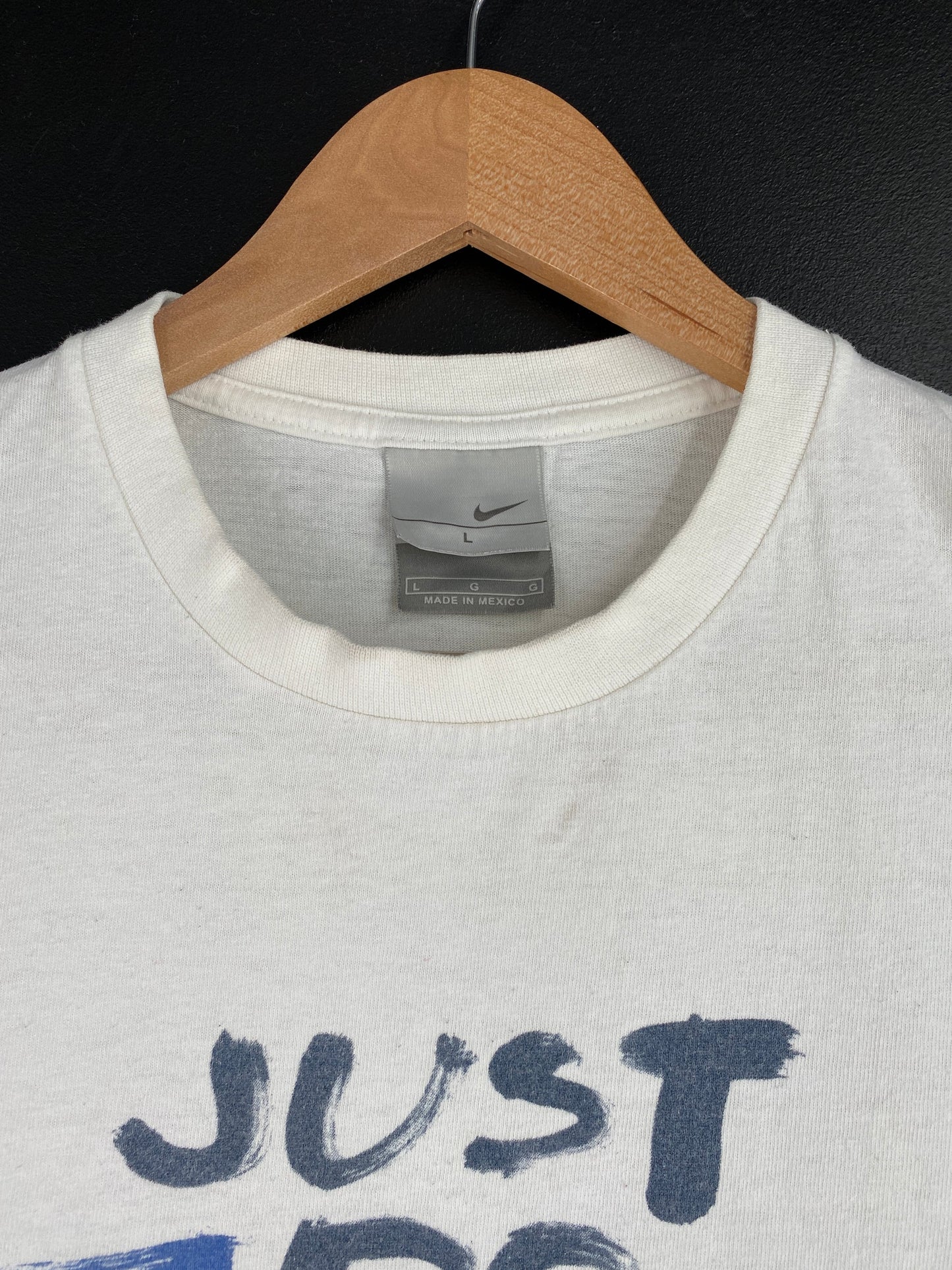 00' NIKE Size L Vintage Long Sleeve T-Shirt / E4449T