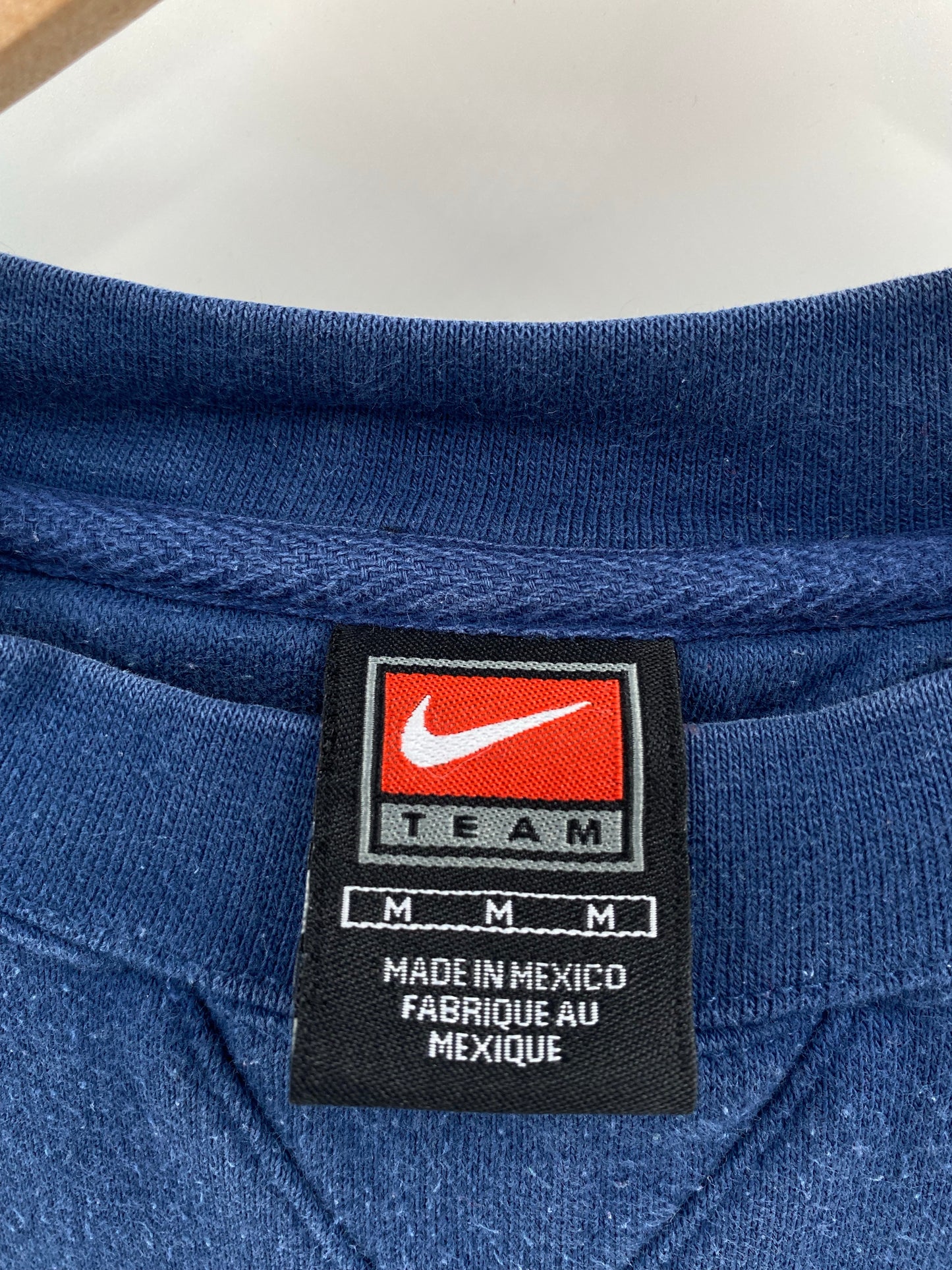 00' NIKE UNIVERSITY OF NORTH CAOLINA Size M Vintage Sweat-Shirt / K4606