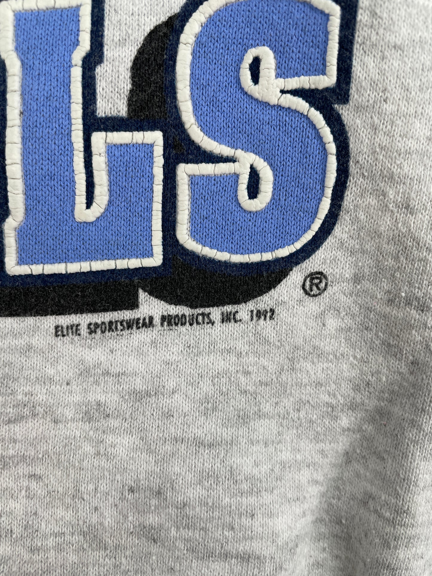 1992 NORTH CAROLINA TAR HEELS Made in USA Size XL Vintage College Sweat-shirt / E1303S