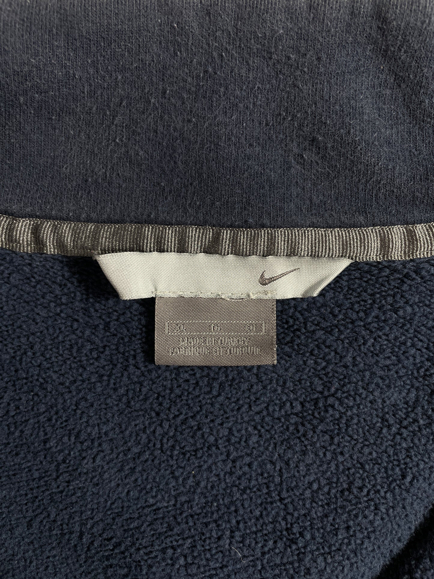 00' NIKE Size XL Vintage Half Zip-up Sweat-Shirt / A4459