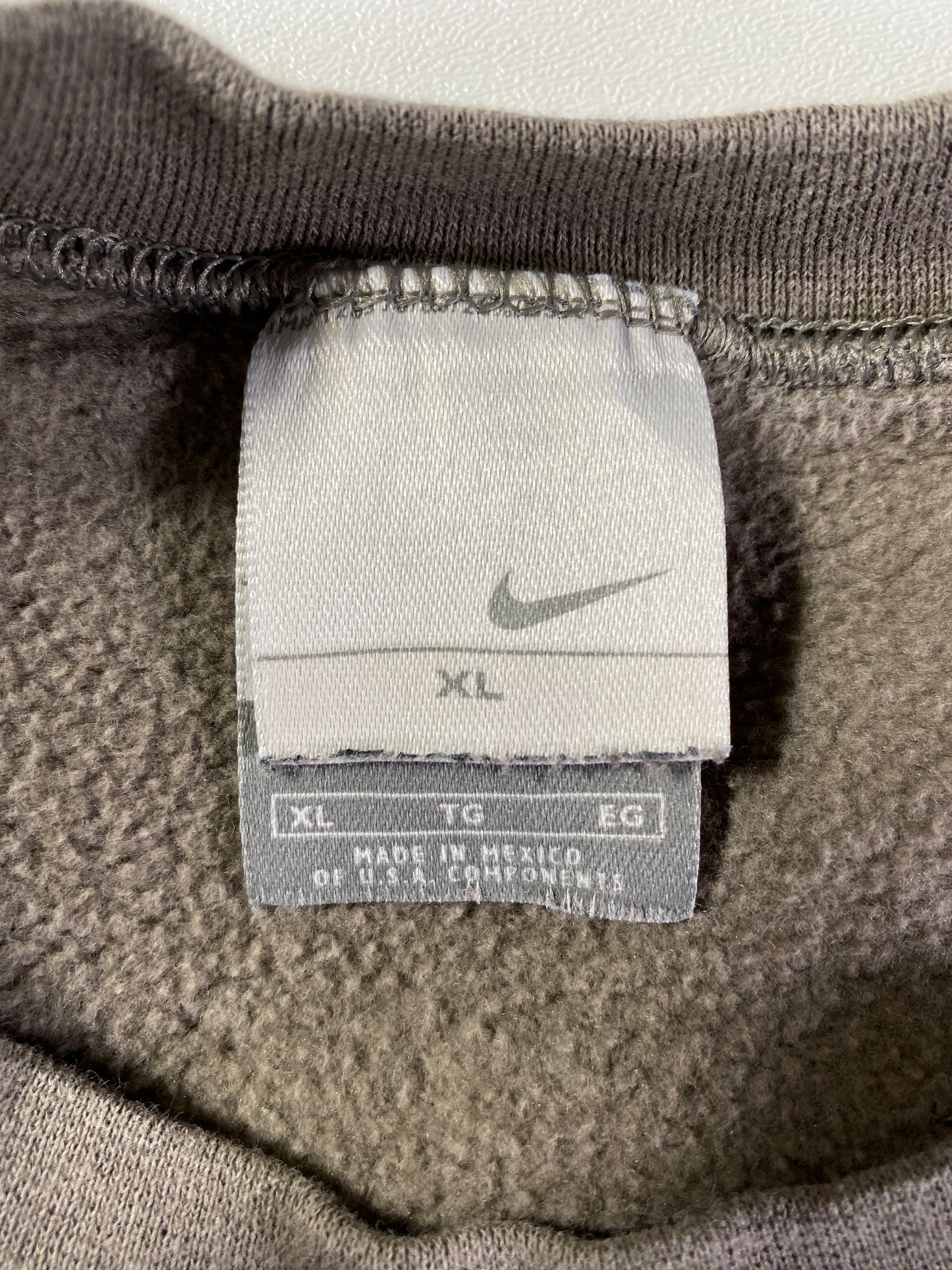 90’s NIKE MINI SWOOSH Size XL Vintage Sweat-shirt / A6317