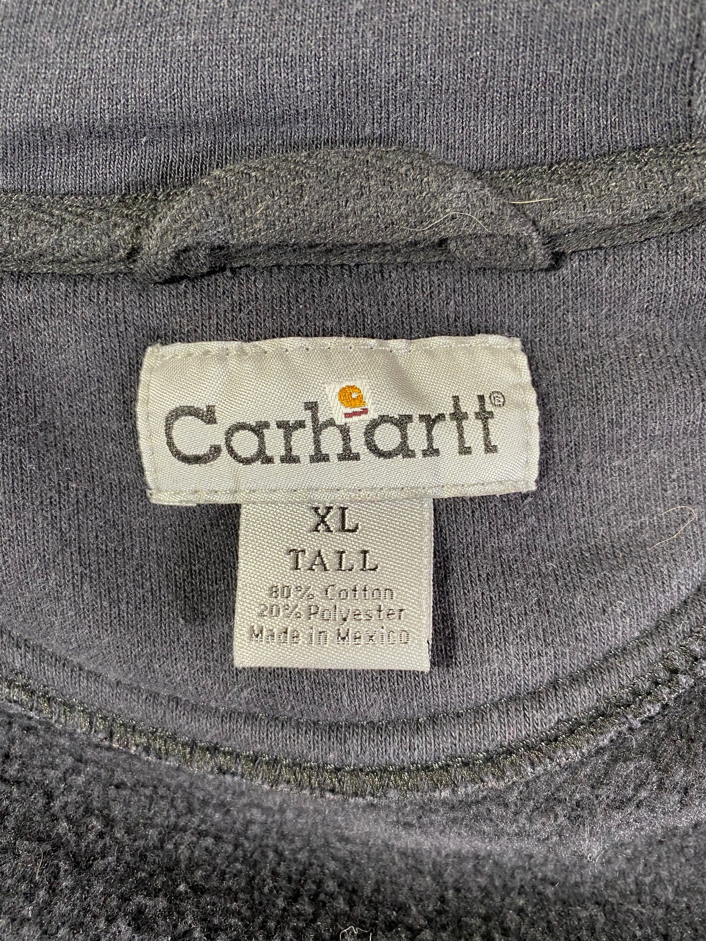 Vintage CARHARTT Size XL Zip-up Hoodie Sweat-Shirt / A457