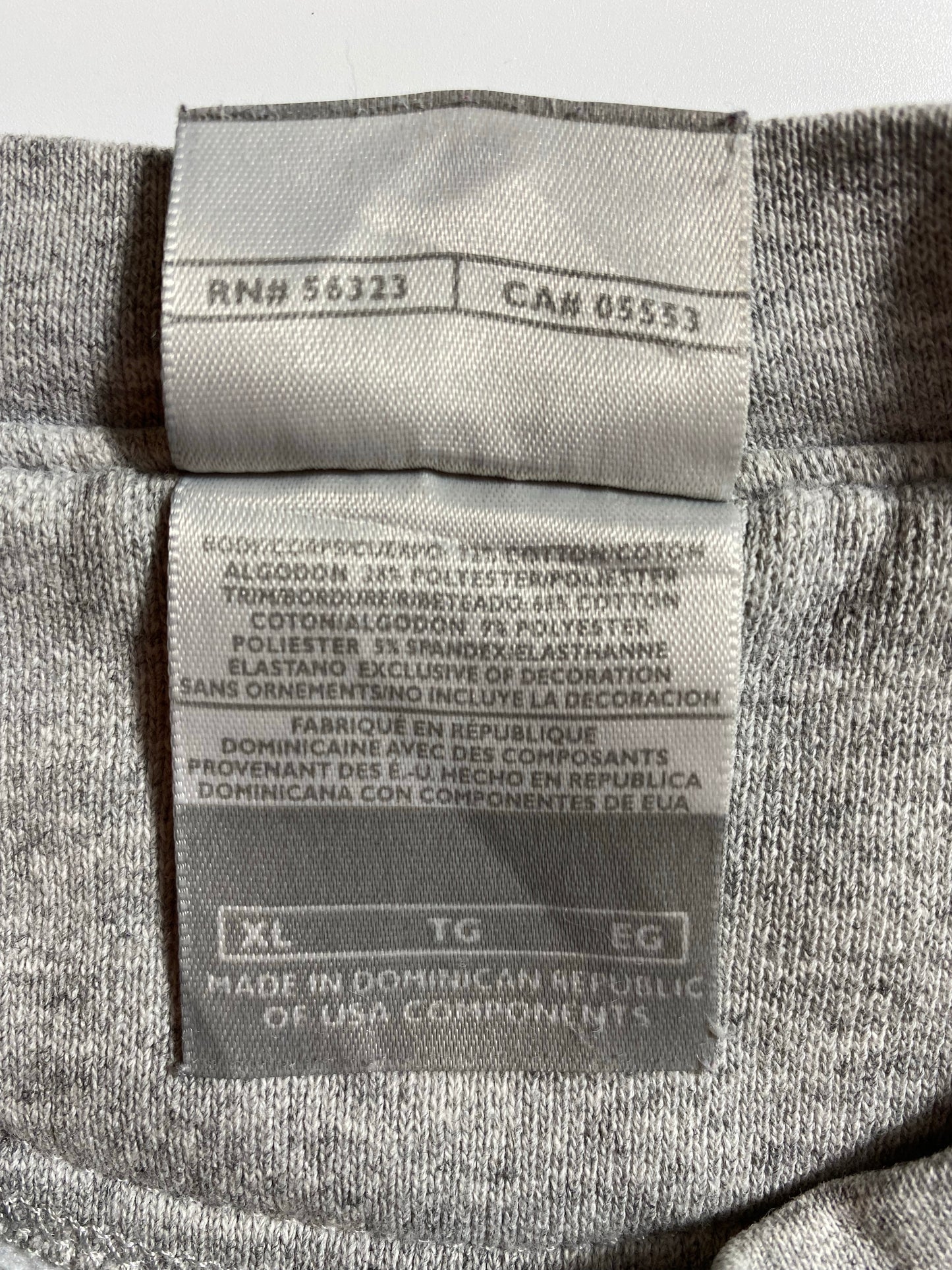 00' NIKE BRIGHAM YOUNG Size XL Vintage College Sweat-Shirt / K5141