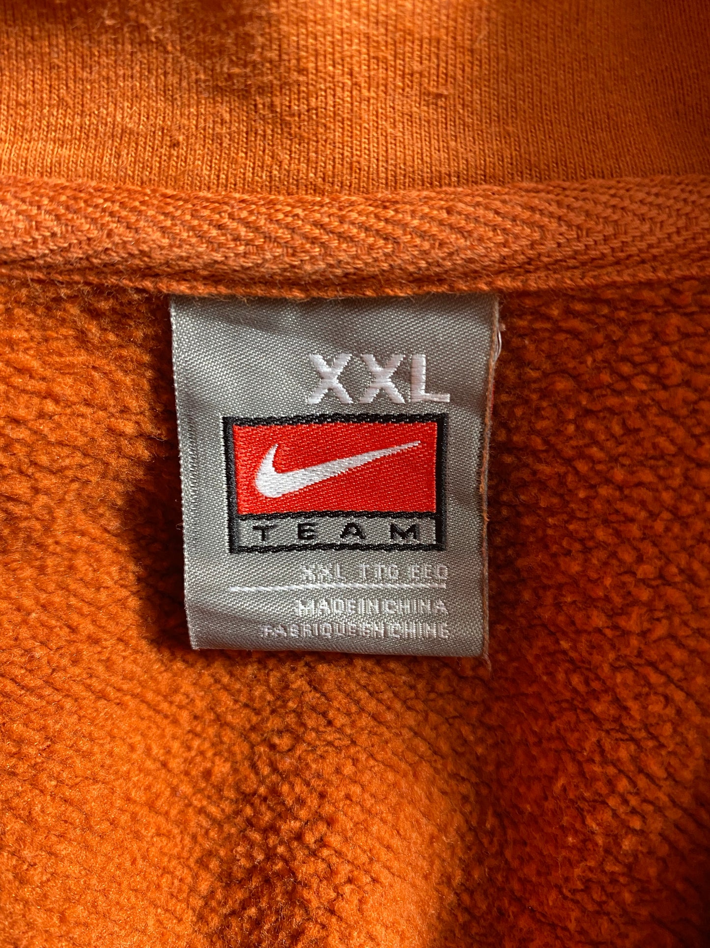 00' NIKE TEXAS LONGHORNS COLLEGE Size XXL Vintage Hoodie Sweat-Shirt / K4557