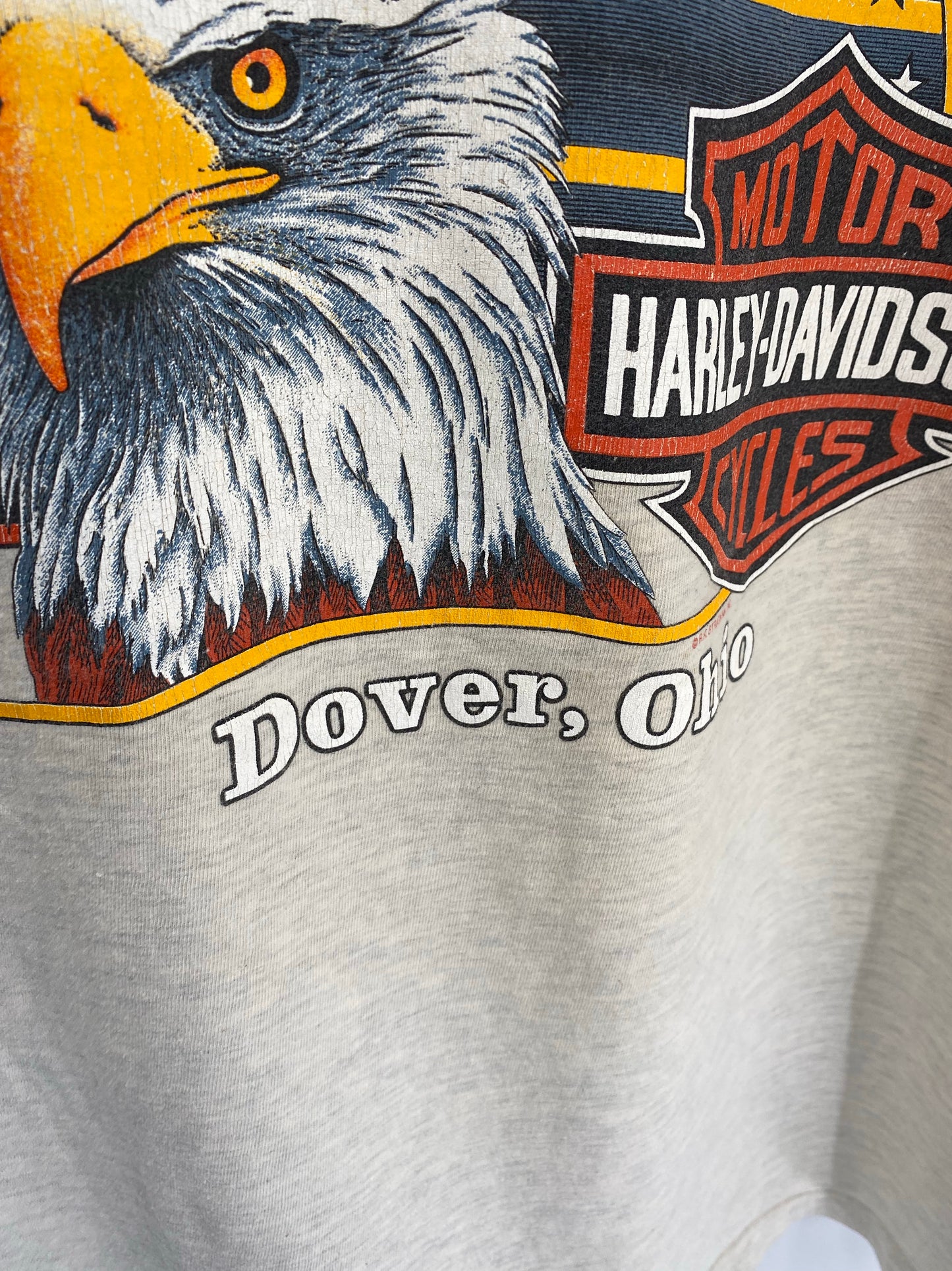 1995 HARLEY DAVIDSON Made in USA Size XL Vintage T-Shirt / K7826