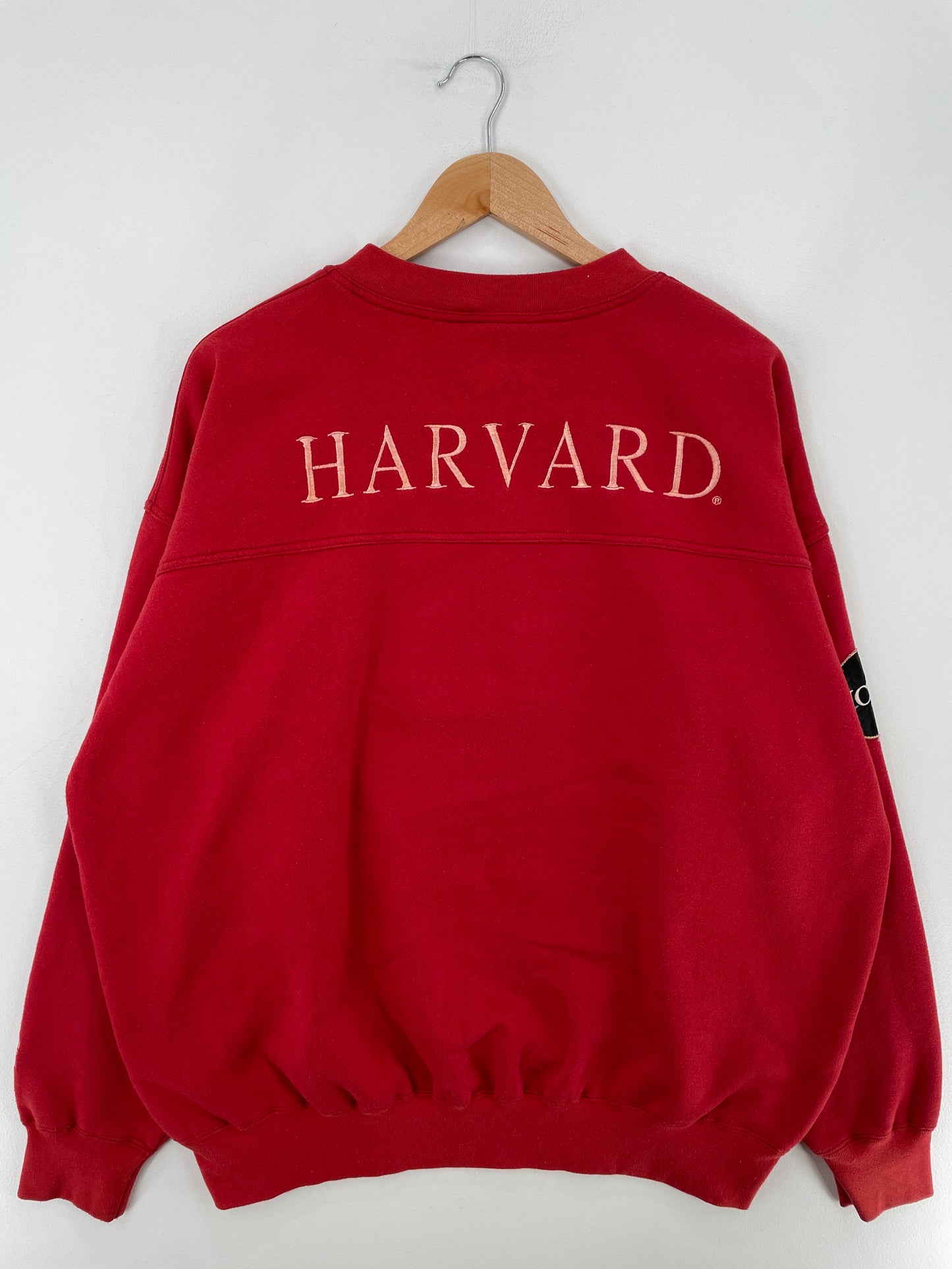 90’s HARVARD CRIMSON Size XL Vintage College Sweat shirt / E4382S