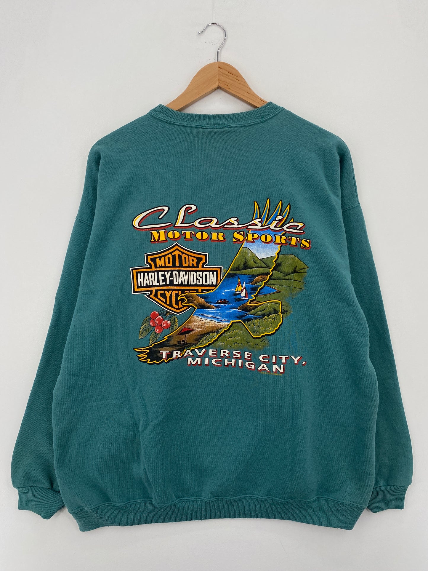 1993 HARLEY DAVIDSON Size XL Vintage Sweat-Shirt / A7842