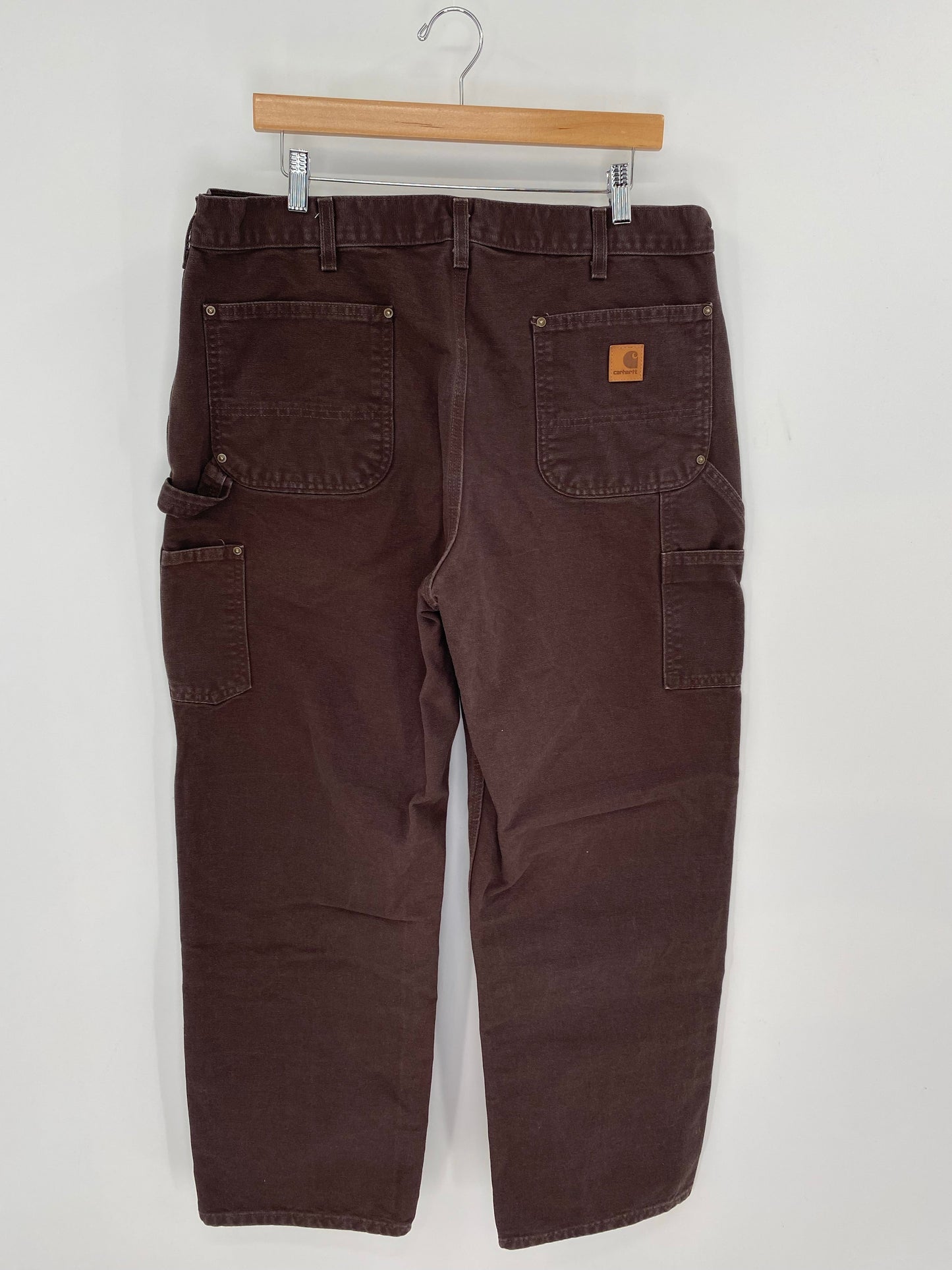 Vintage CARHARTT Size W36xL31 Double Knee Duck Pants / A8109