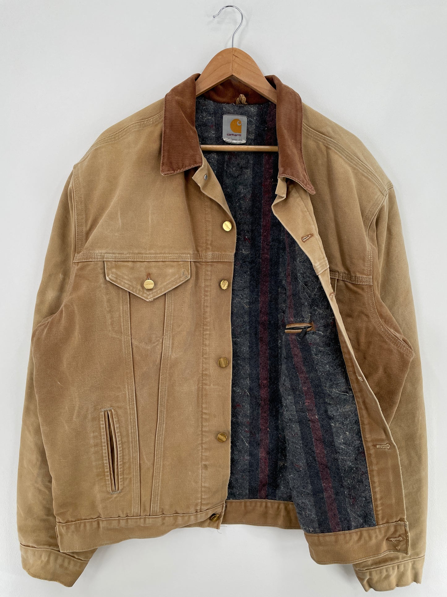 Vintage CARHARTT Size Approx.XL Duck Jacket / E651