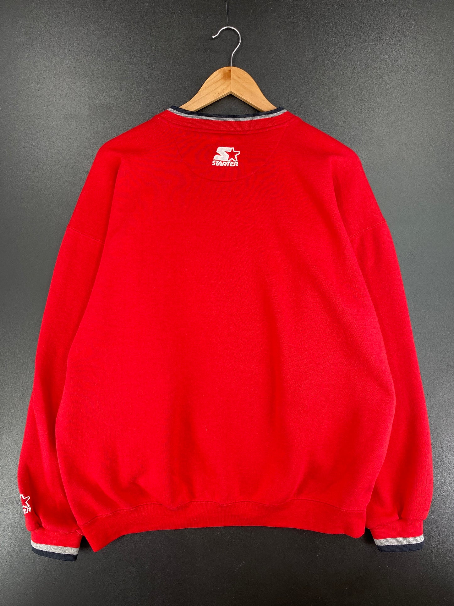 90’s STARTER x MARYLAND TERRAPINS Size XL Vintage College Sweat-Shirt / E3408S