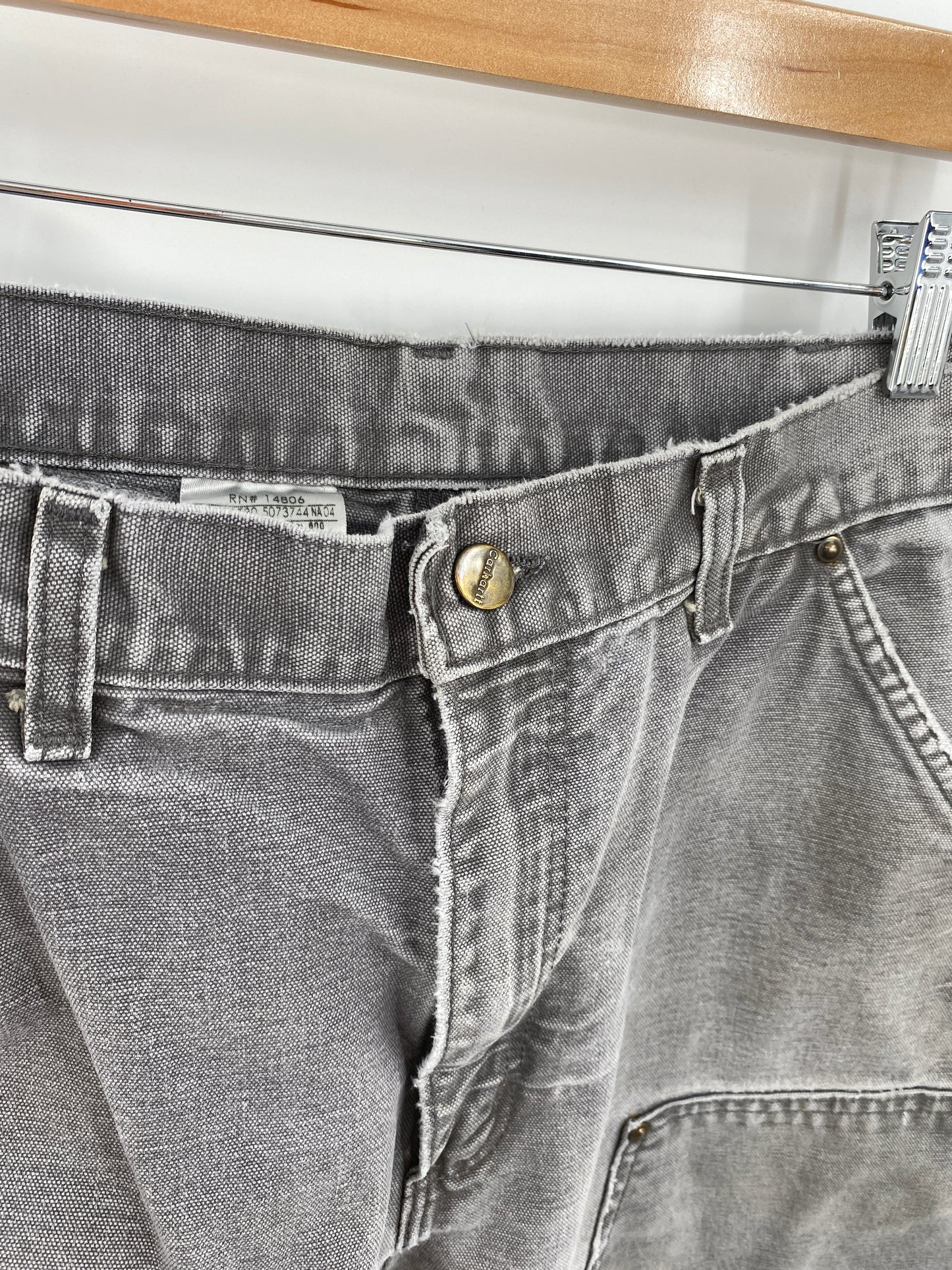 Vintage CARHARTT Size W32xL28 Vintage Double Knee Duck Pants / A3609