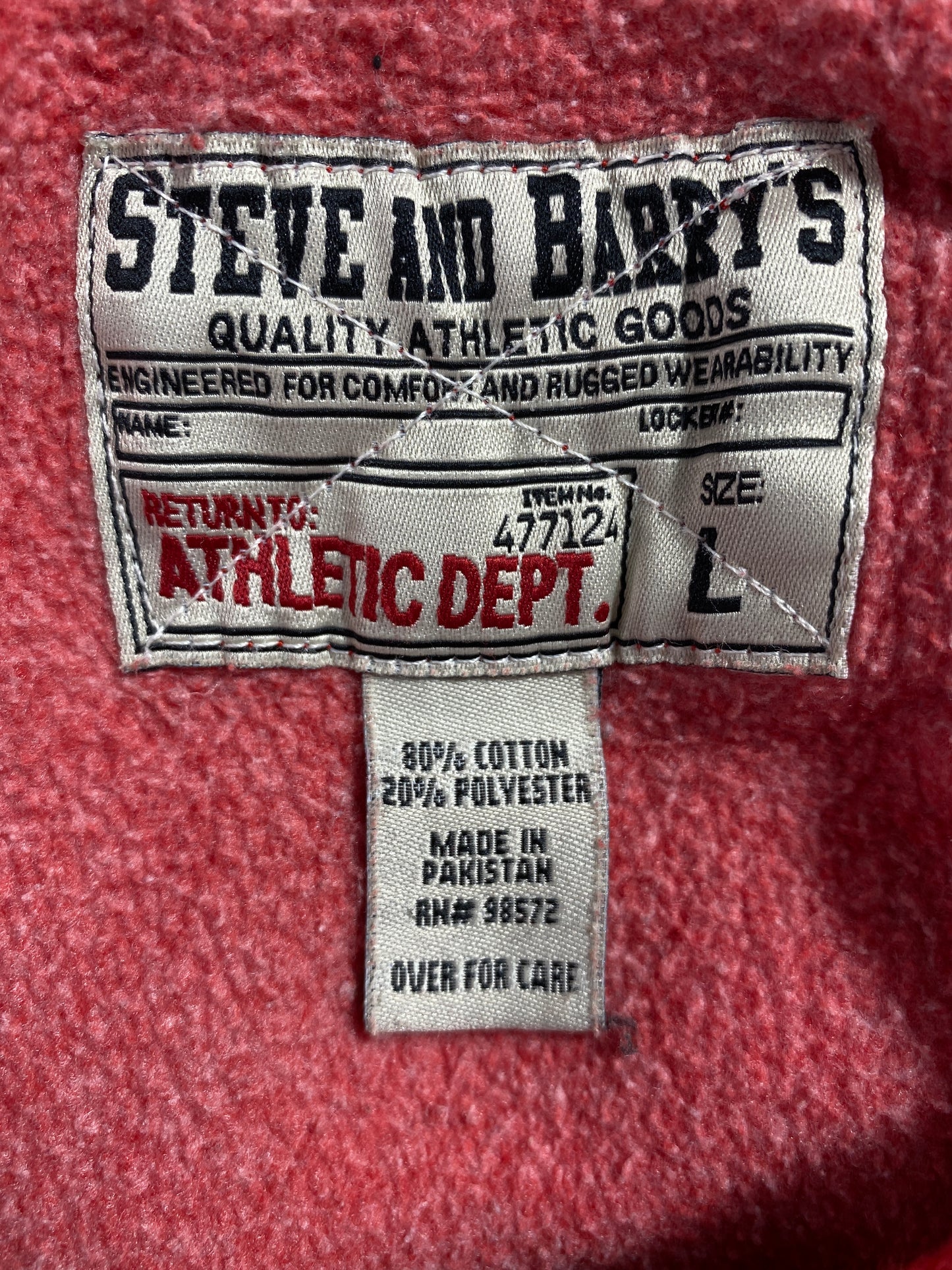 Vintage BALL STATE Size L Vintage College Hoodie Sweat-Shirts / A4895