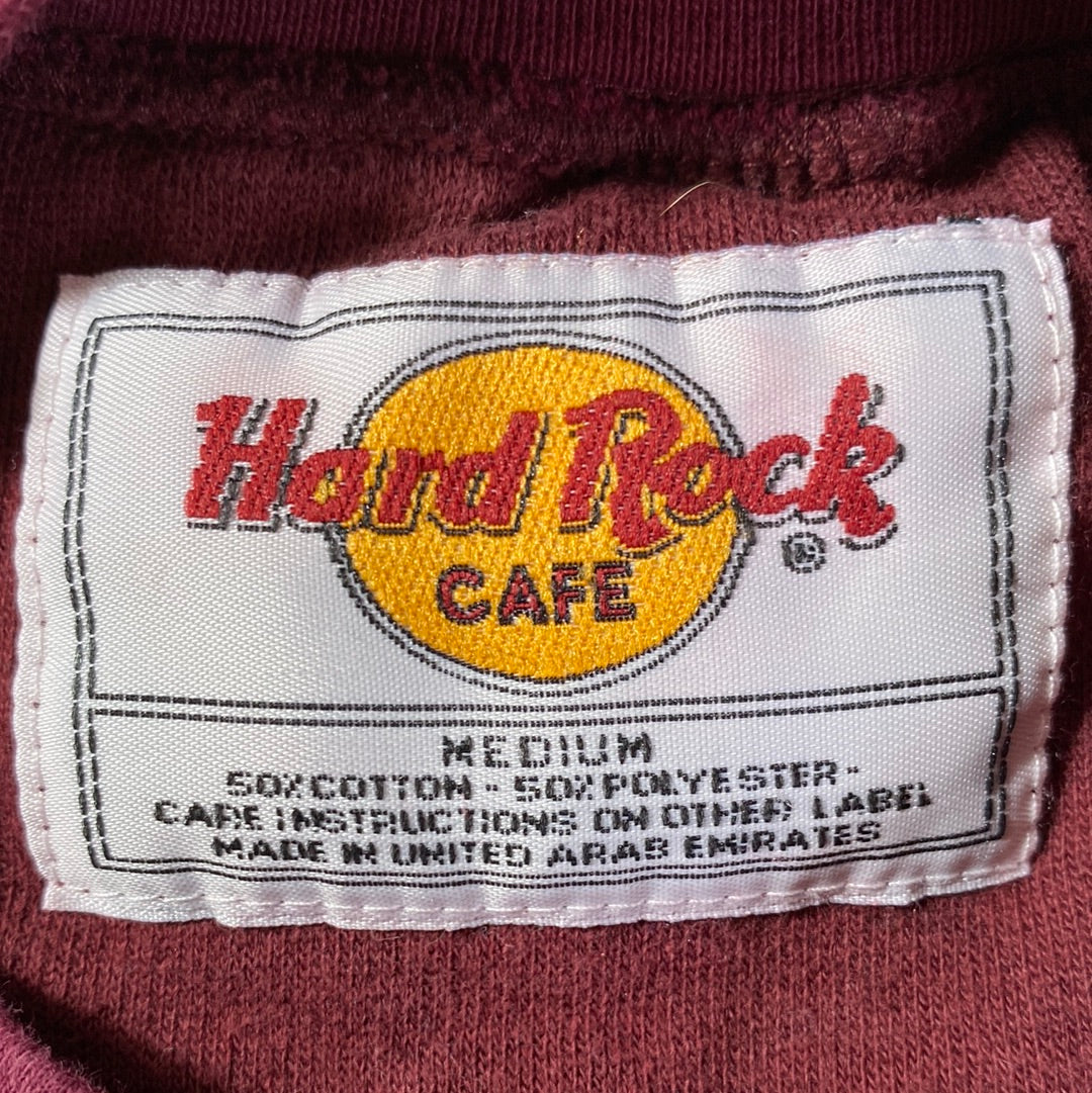 Vintage HARD ROCK Size M Sweat-shirt / A9656