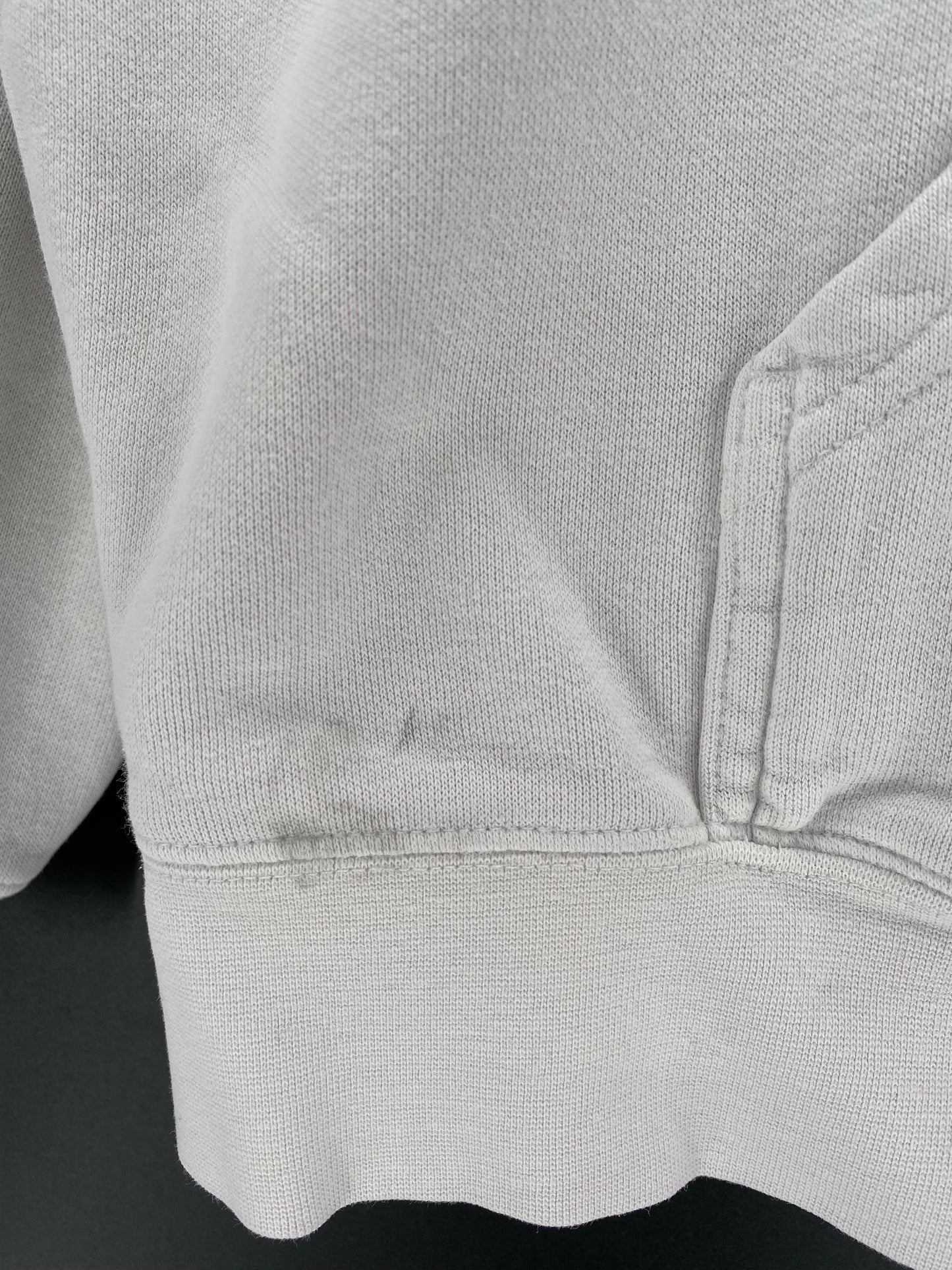 00' NIKE UNIVERSITY OF KANSAS (No tag) Approx. Size XL Vintage Hoodie Sweat-Shirt / K5751