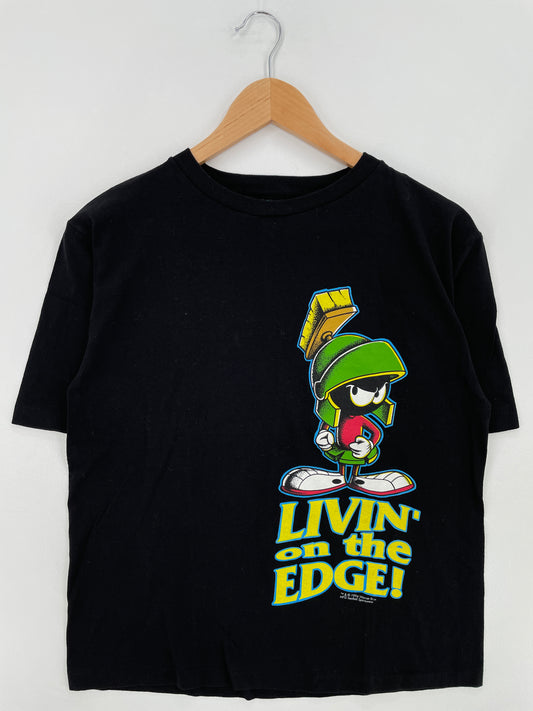 1994 LOONEY TUNES MARVIN Made in USA Size Kids L Vintage T-Shirt / E1160