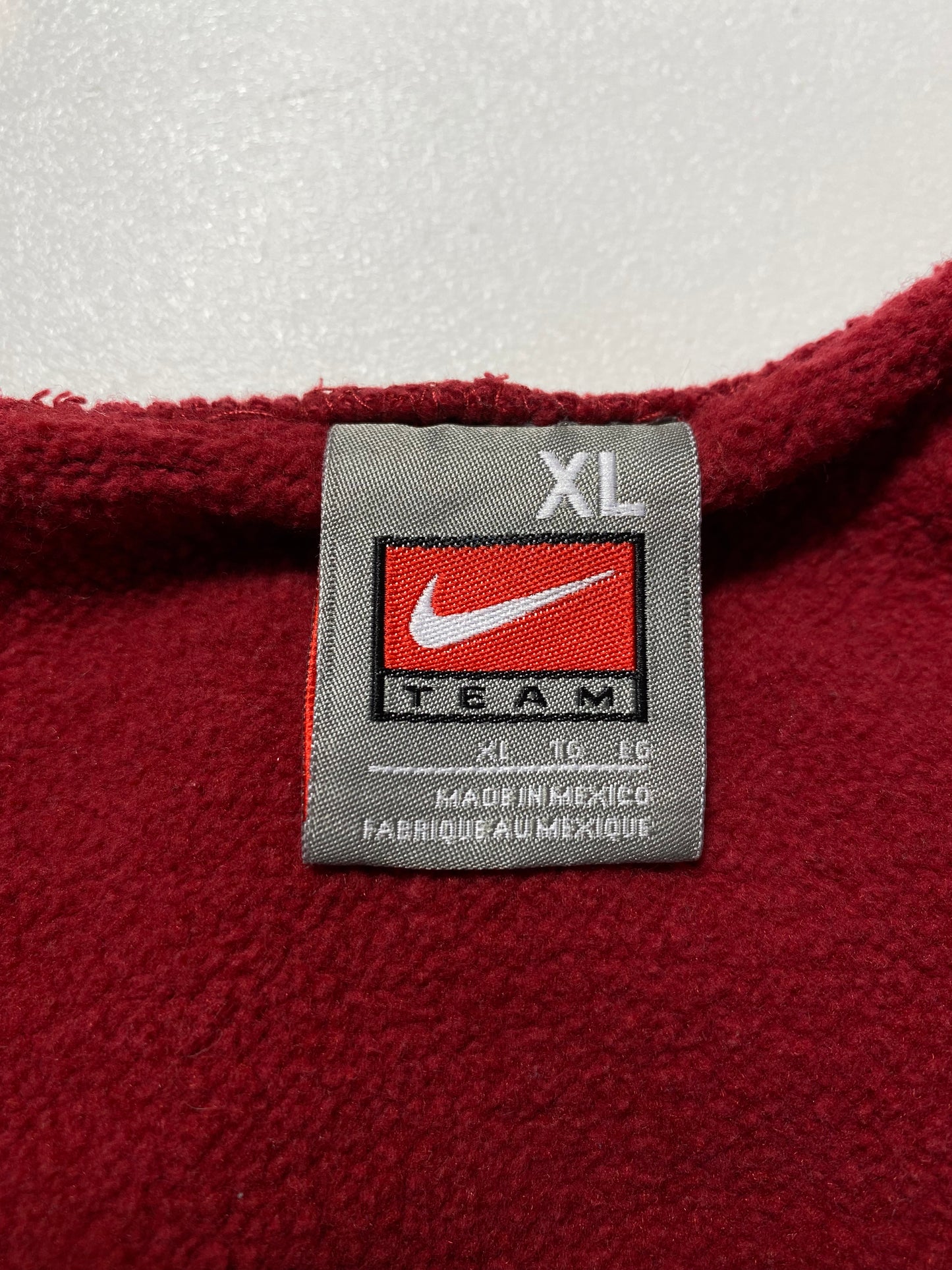 00' NIKE ALABAMA Size XL Vintage College Hoodie Sweat-Shirts/ A134
