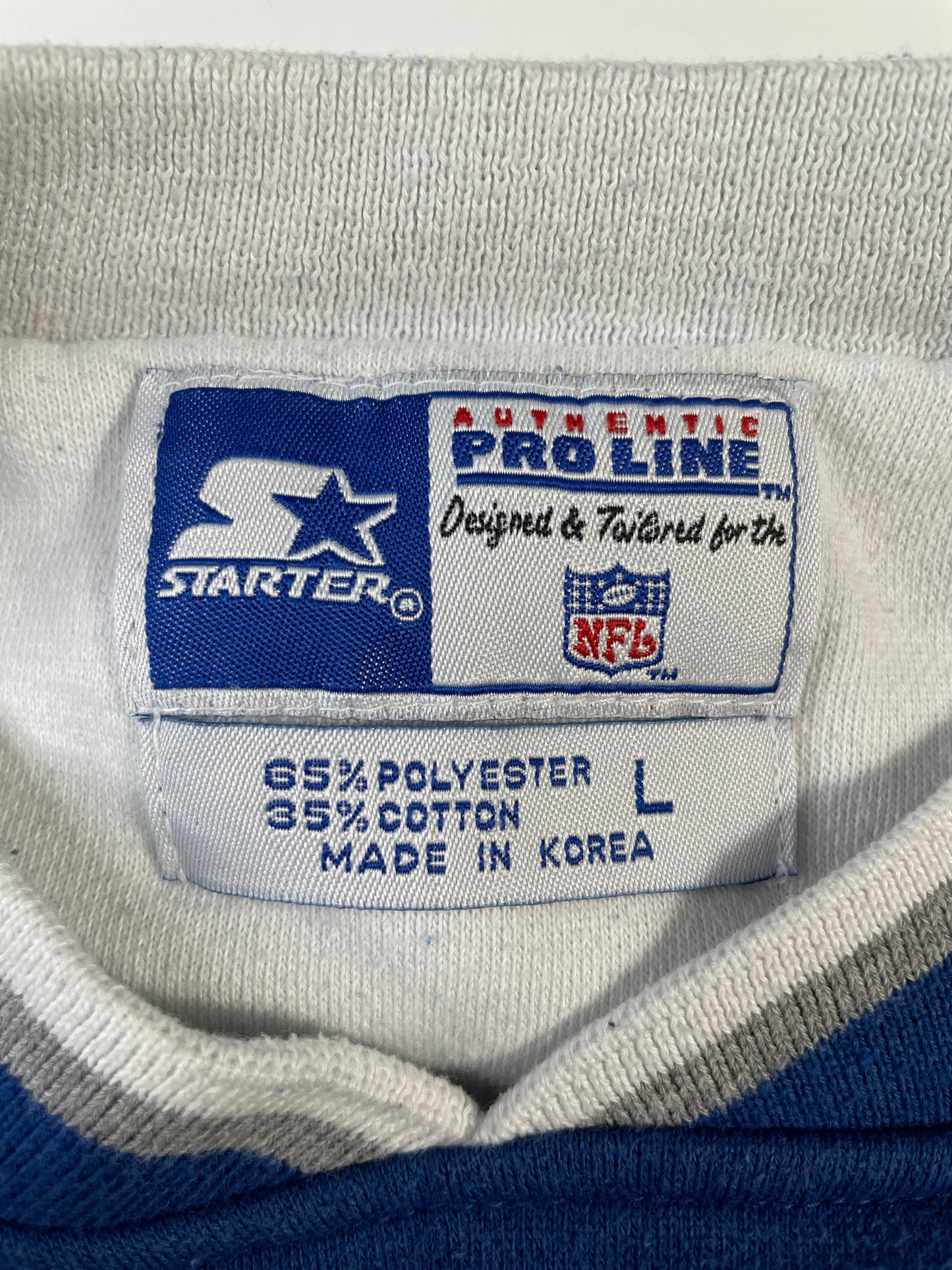 90’s STARTER x DALLAS COWBOYS Size L NFL Sweat-Shirt / A8451