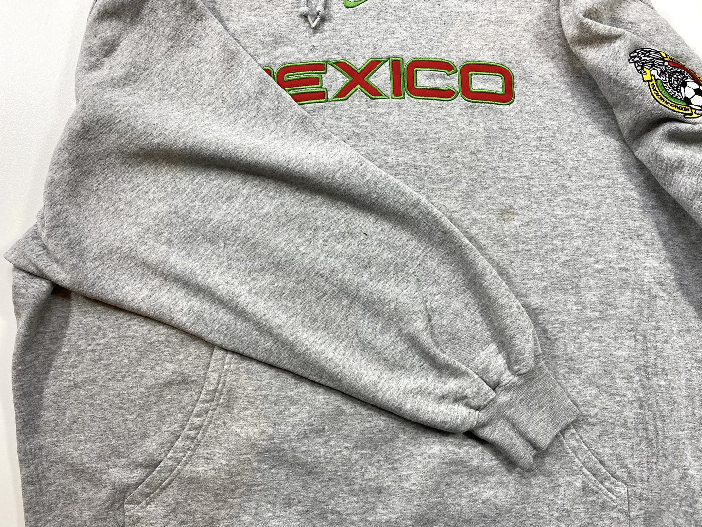 00’ NIKE MEXICO Size No tag (Approx. XXL) Vintage Hoodie Sweat-shirt / k5120